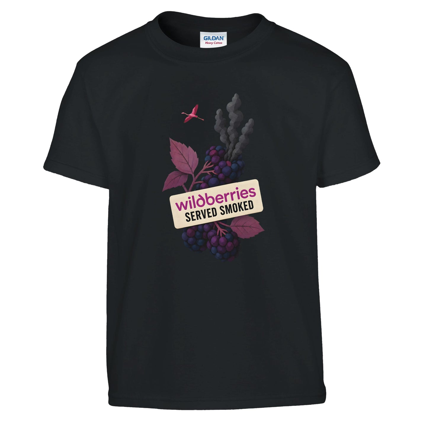 Wildberries, Served Smoked Kids' T-shirt — product view 2