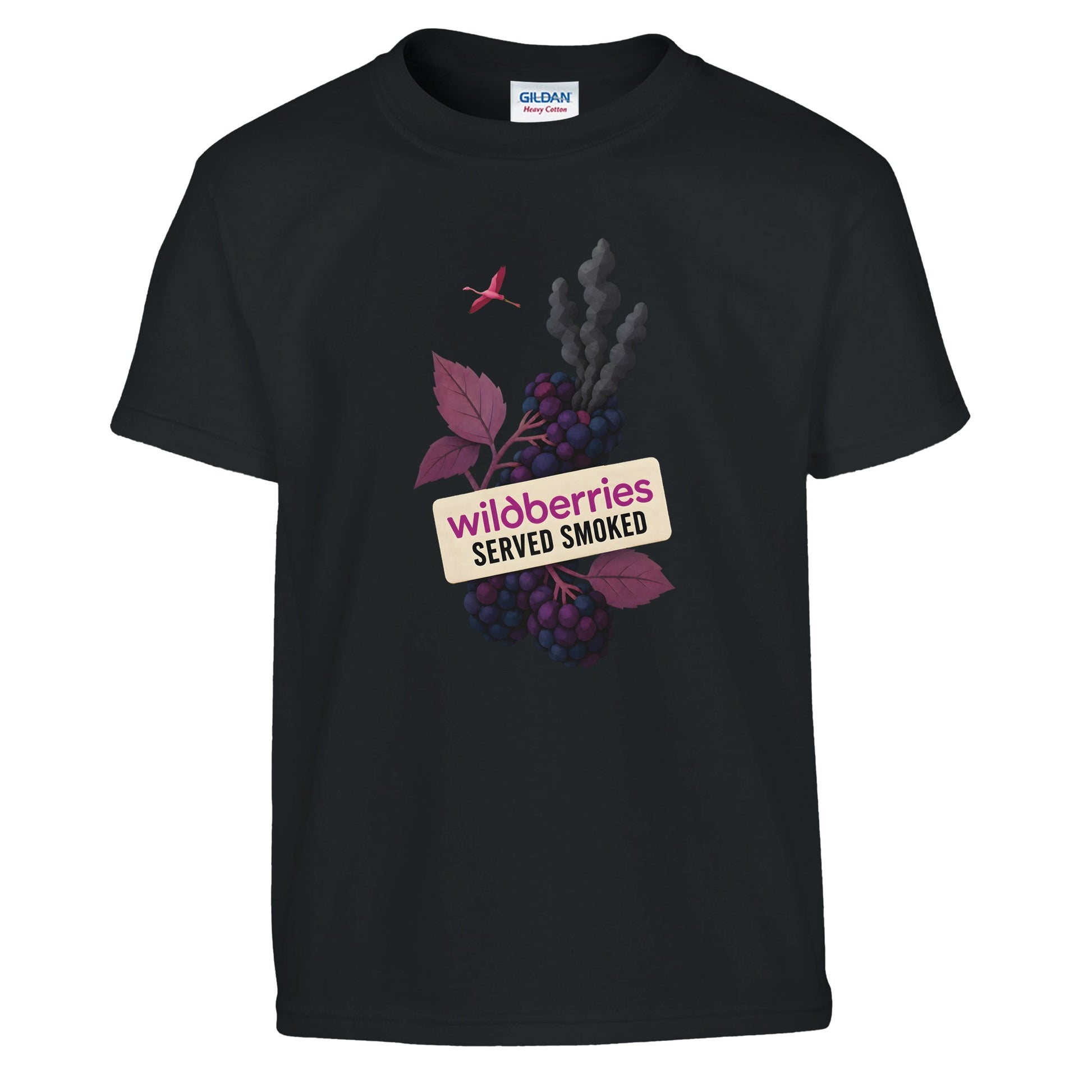 Wildberries, Served Smoked Kids' T-shirt — product view 2