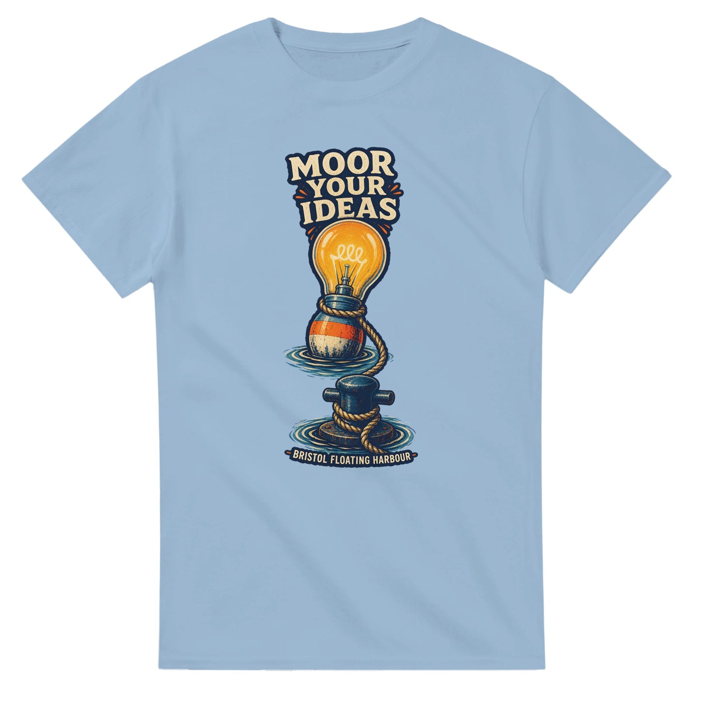 Moor Your Ideas – Bristol Floating Harbour T-shirt — product view 3