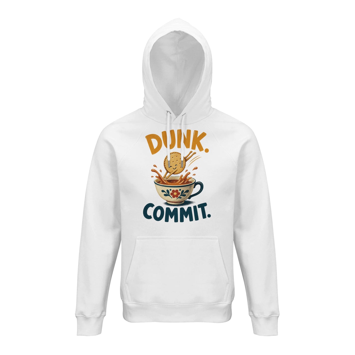Dunk. Commit. Tea Biscuit Graphic Hoodie — product view 1