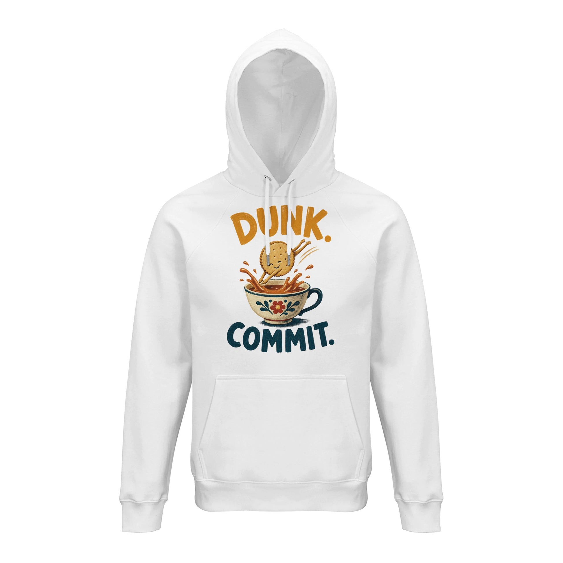 Dunk. Commit. Tea Biscuit Graphic Hoodie — product view 1