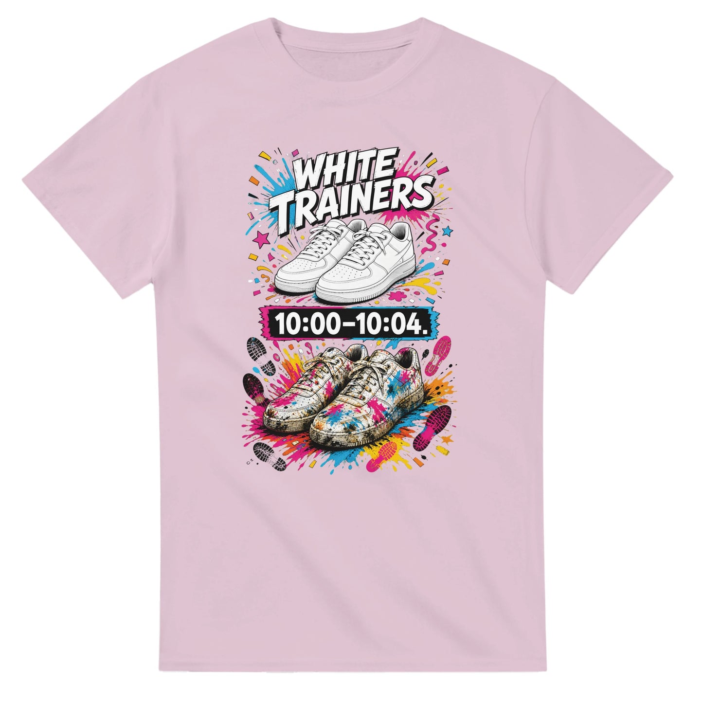 White Trainers: 10:00–10:04 T-shirt — product view 4
