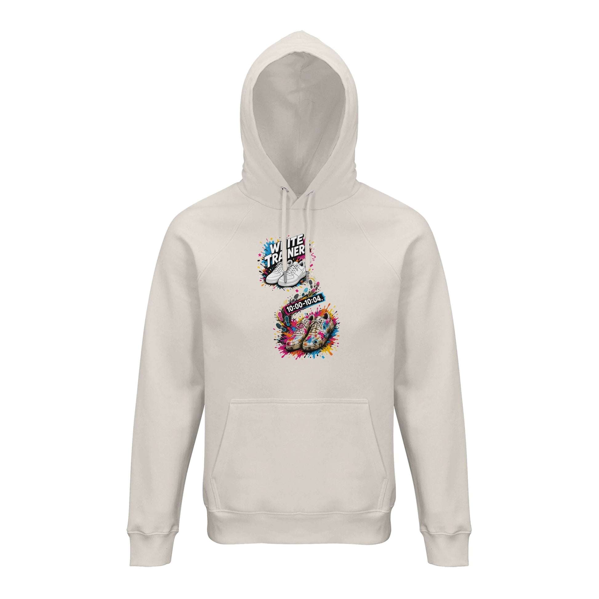 White Trainers: 10:00–10:04 Hoodie — product view 1