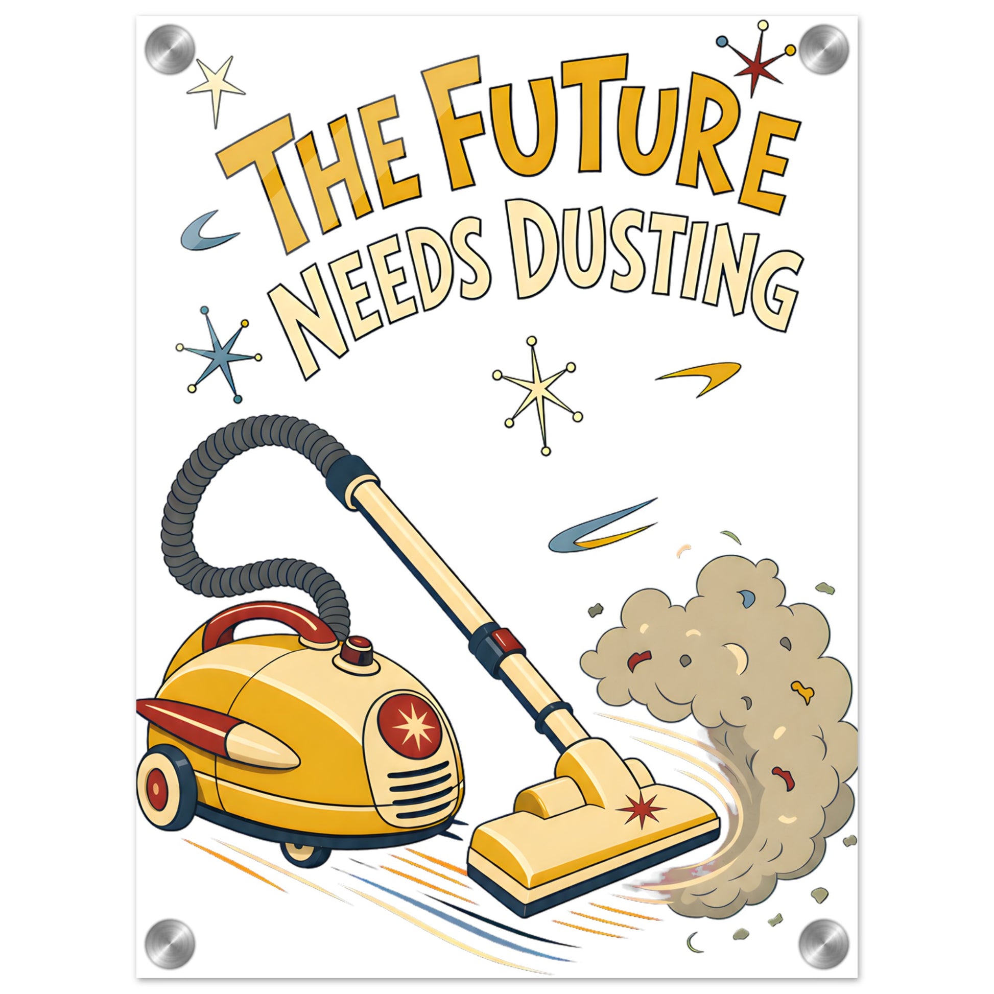 The Future Needs Dusting Acrylic Print — product view 1