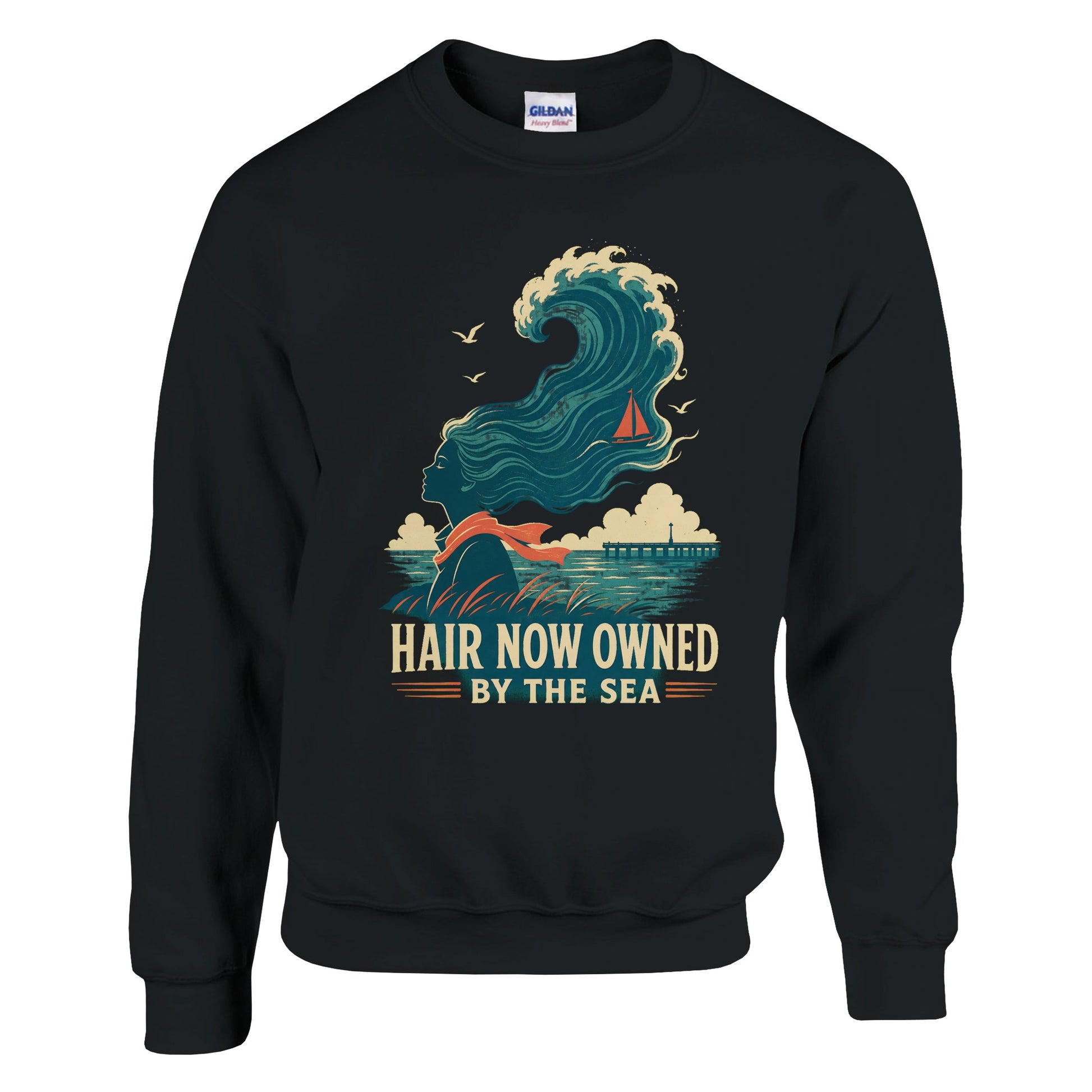 Hair Now Owned by the Sea Sweatshirt — product view 5