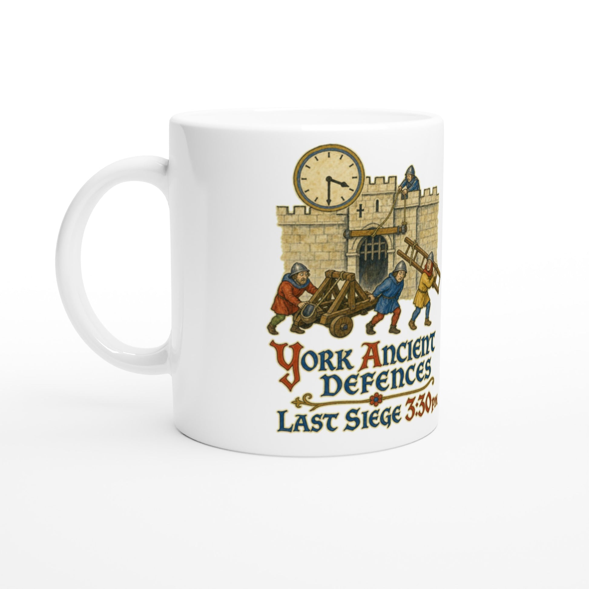 York Ancient Defences – Last Siege 3:30pm Mug — product view 1