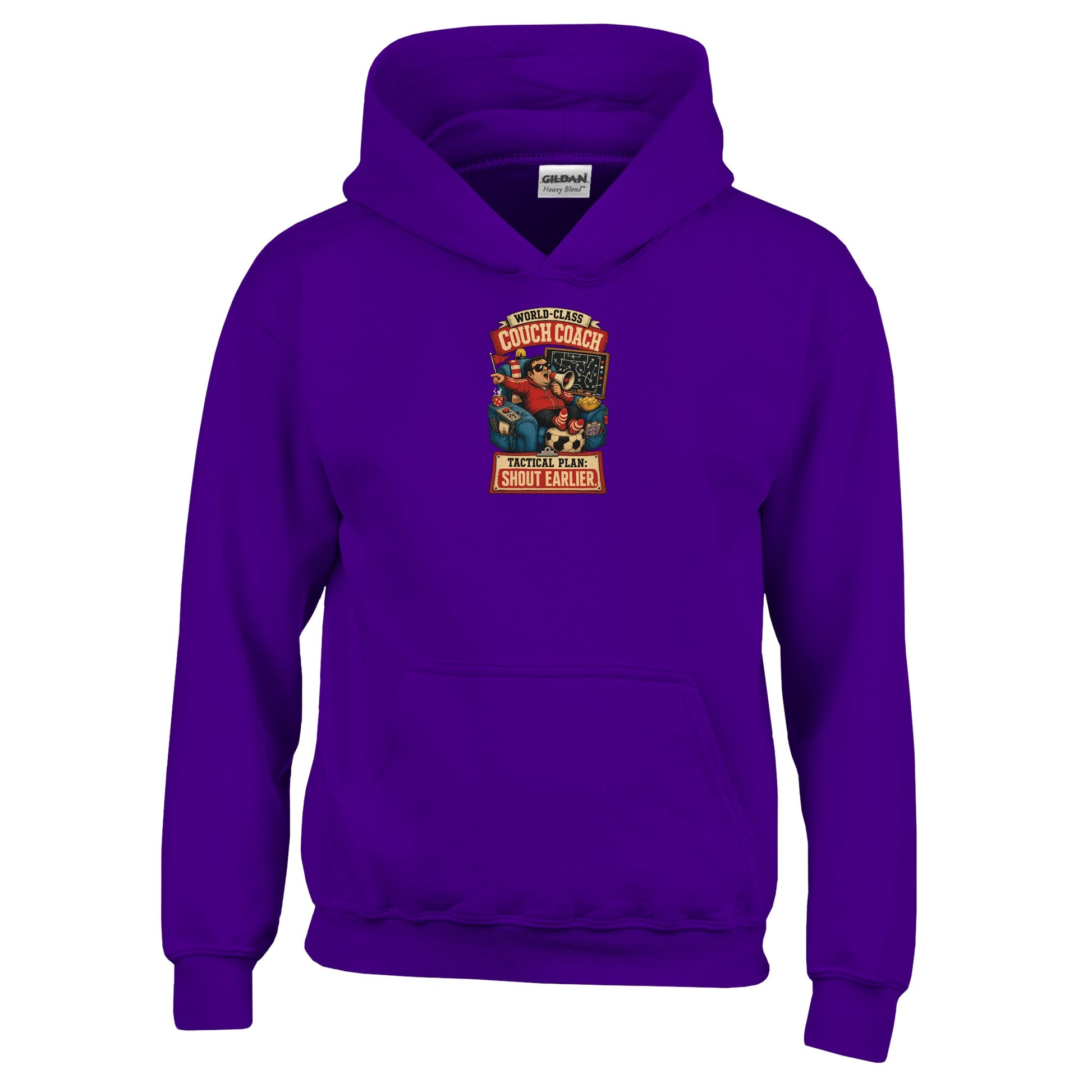 World-Class Couch Coach Kids' Hoodie — product view 10
