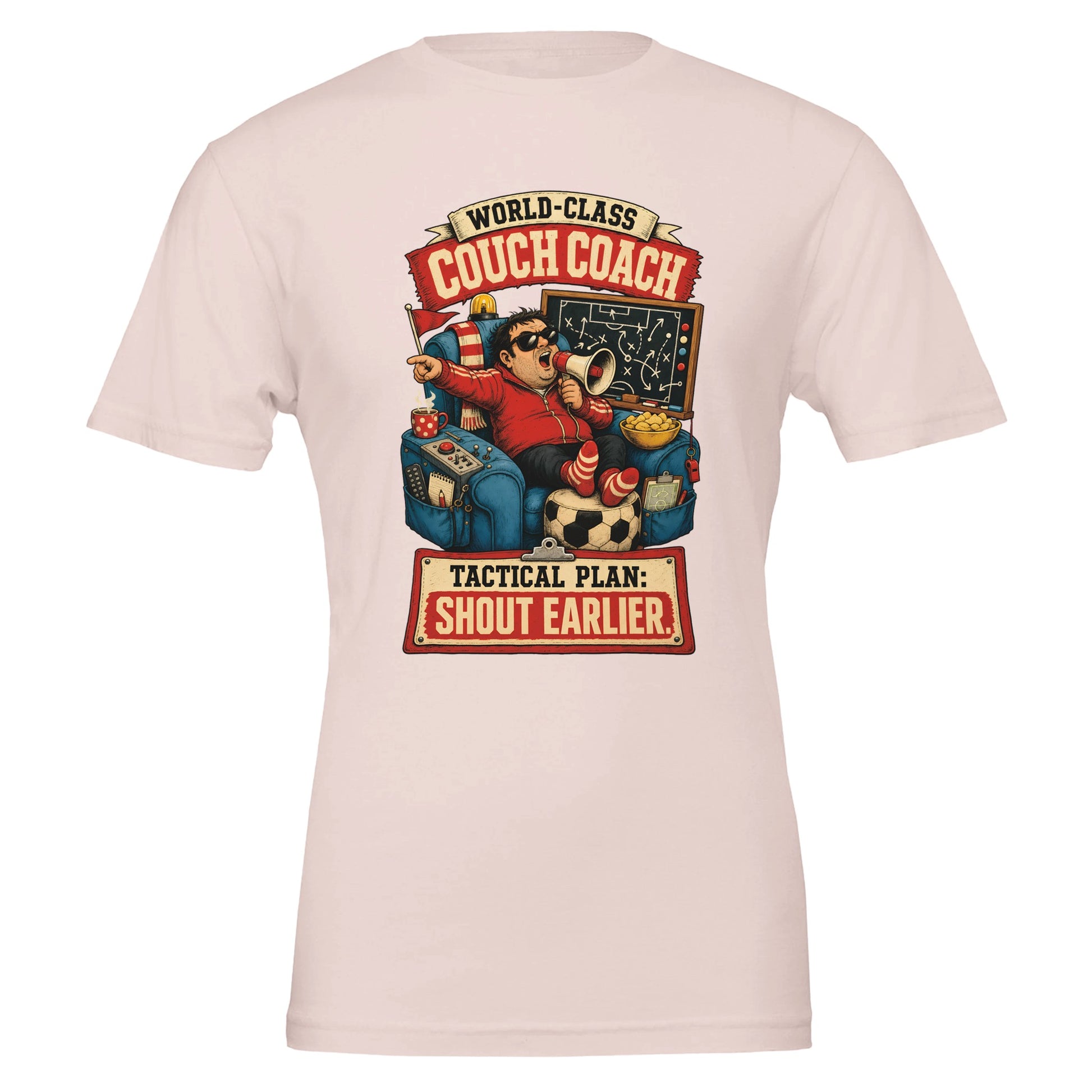 World-Class Couch Coach T-shirt — product view 6