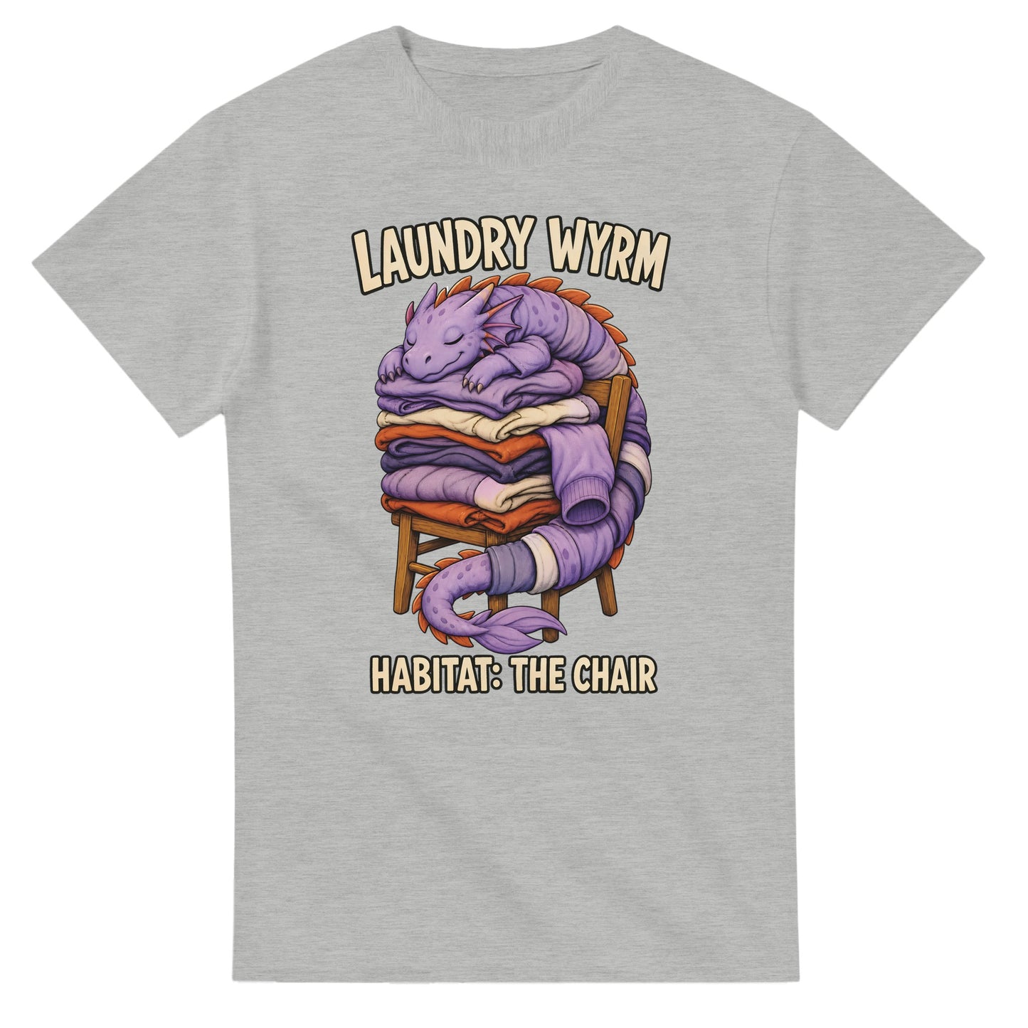 Laundry Wyrm – Habitat: The Chair T-shirt — product view 6