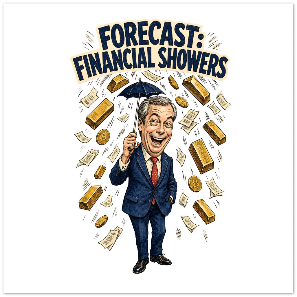 Forecast: Financial Showers Greeting Card Pack — product view 3