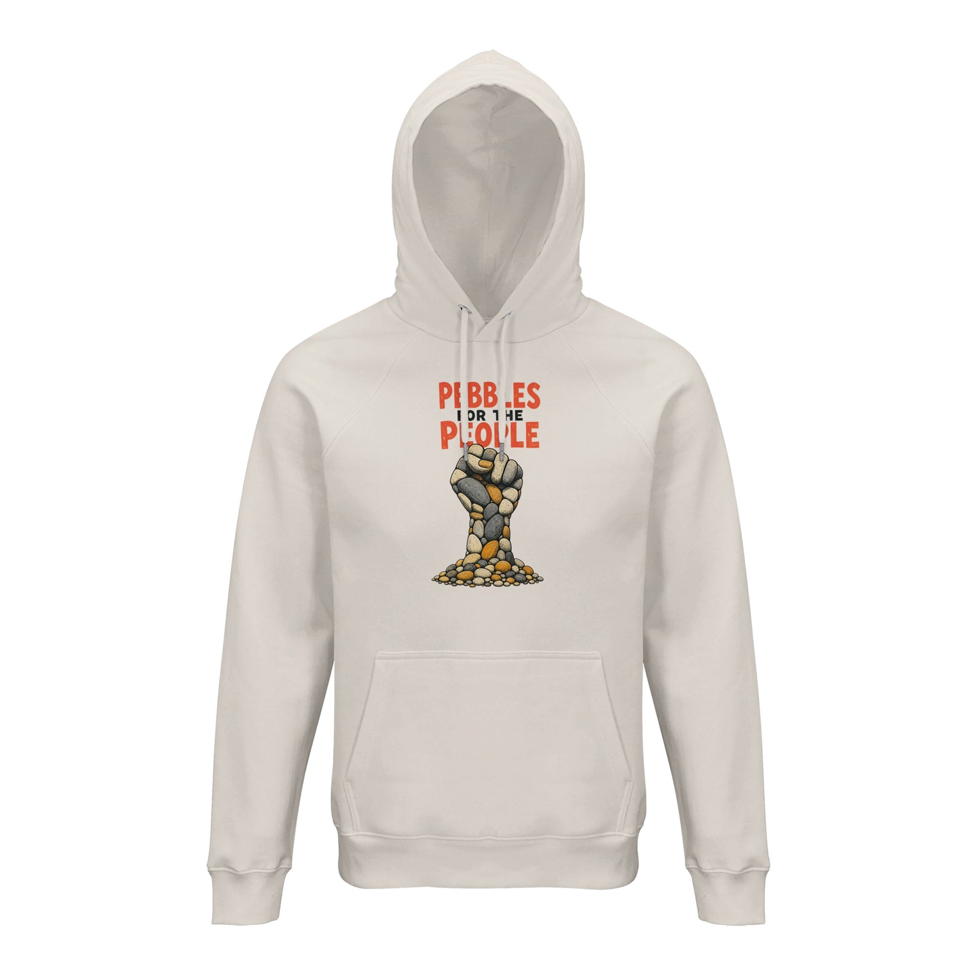 Pebbles for the People Graphic Hoodie — product view 1