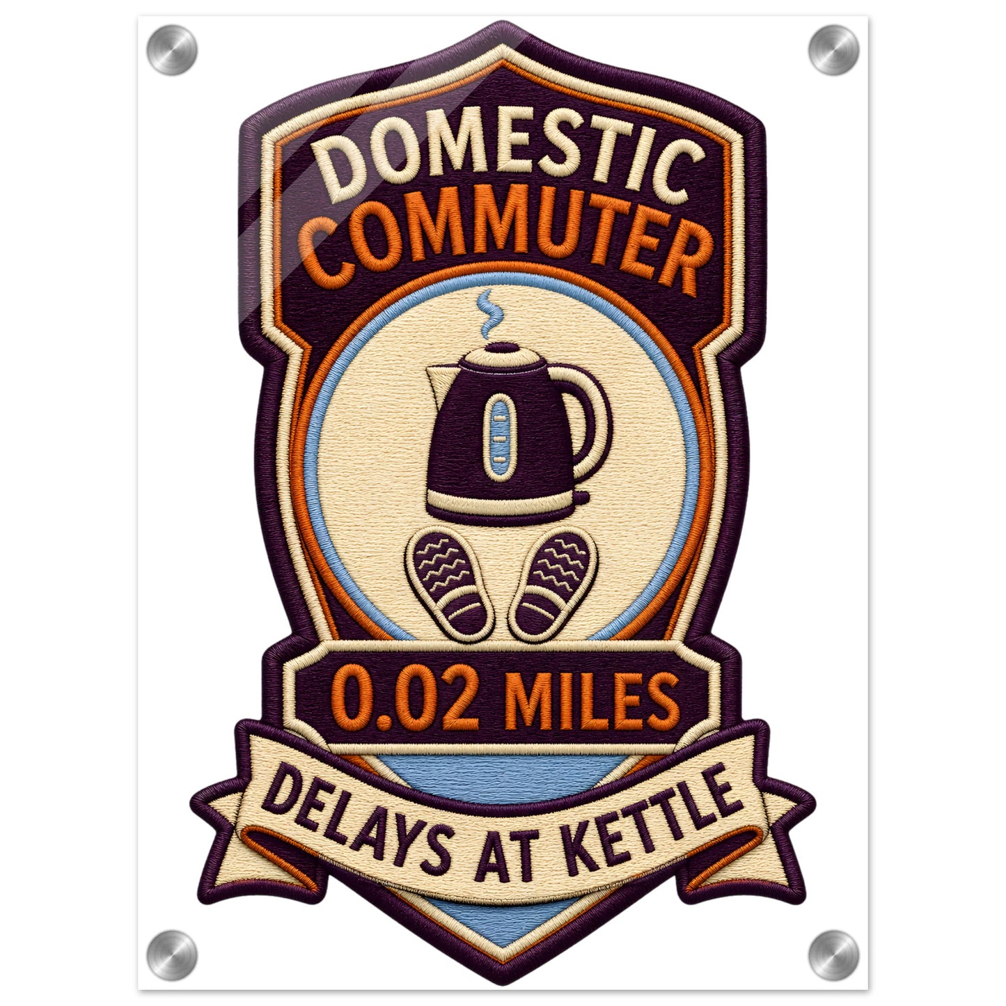 Domestic Commuter Acrylic Print — product view 1