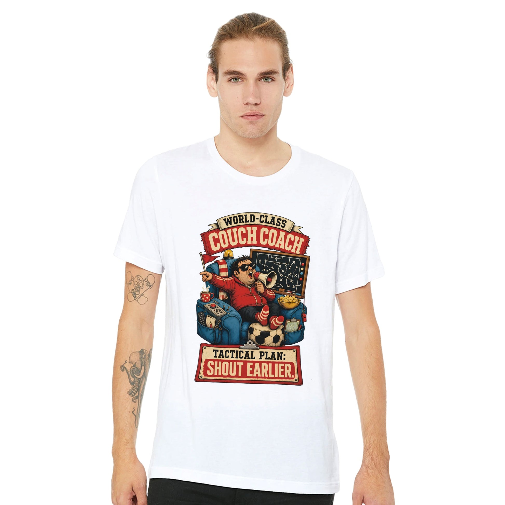 World-Class Couch Coach T-shirt — product view 7