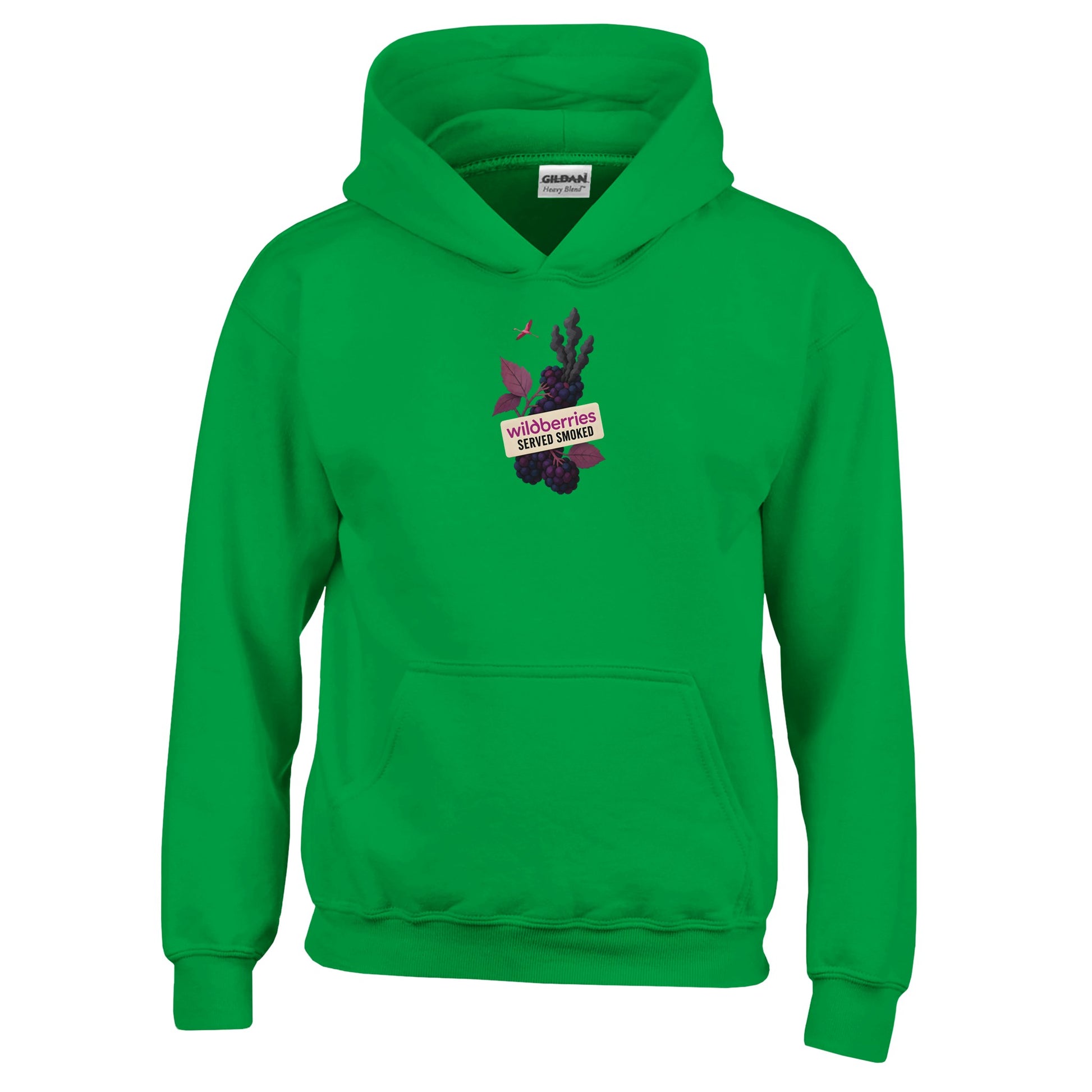 Wildberries, Served Smoked Kids' Hoodie — product view 8