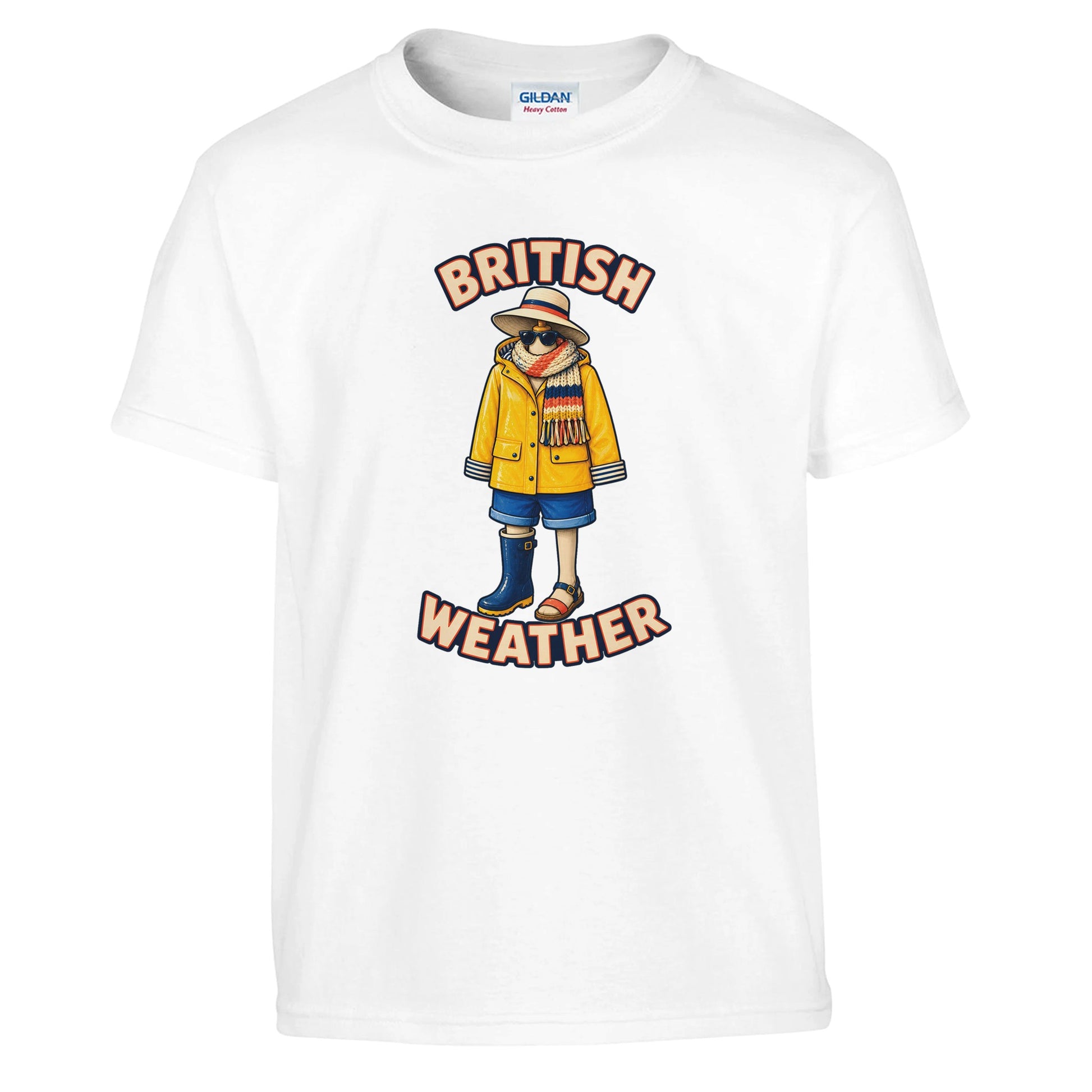British Weather All-Weather Outfit Kids' T-shirt — product view 1