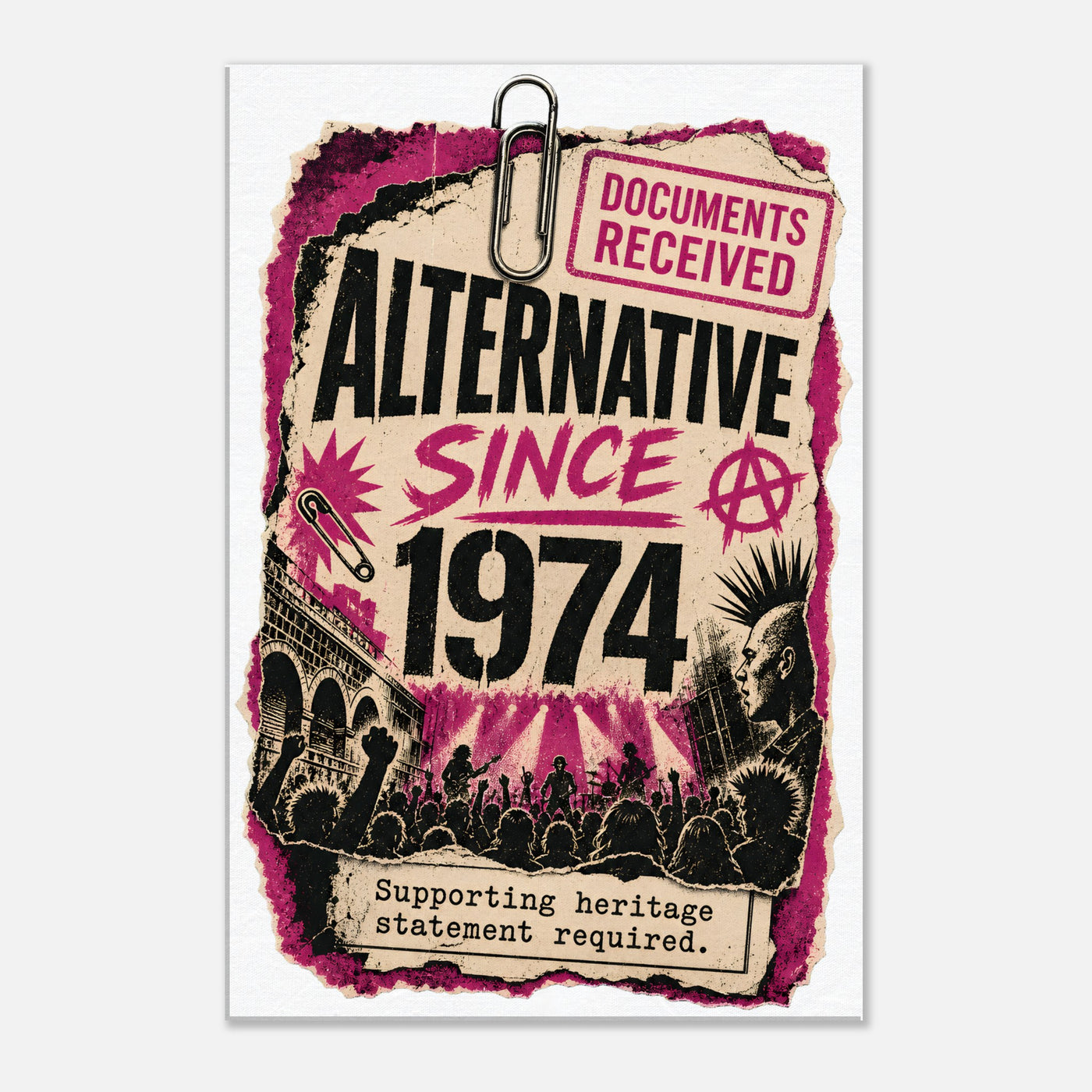 Camden Alternative Since 1974 — Illustrated Canvas