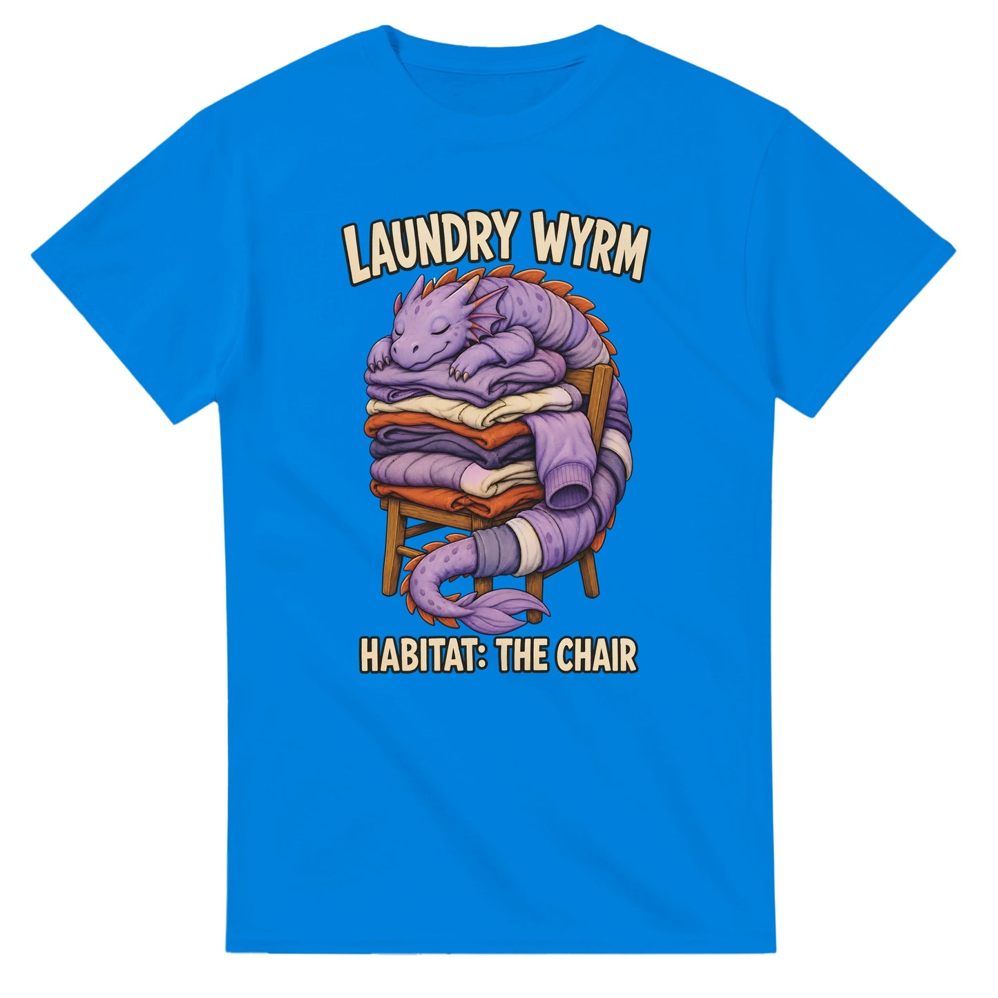 Laundry Wyrm – Habitat: The Chair T-shirt — product view 2