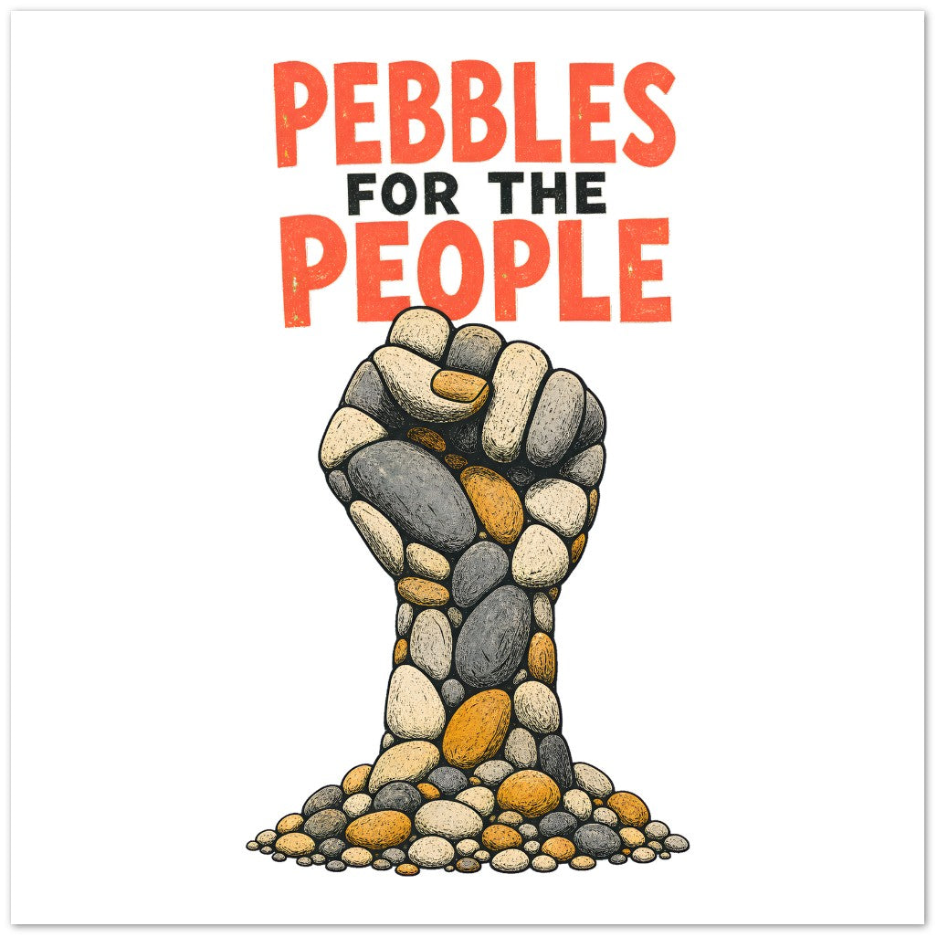 Pebbles for the People Graphic Greeting Card Pack — product view 3