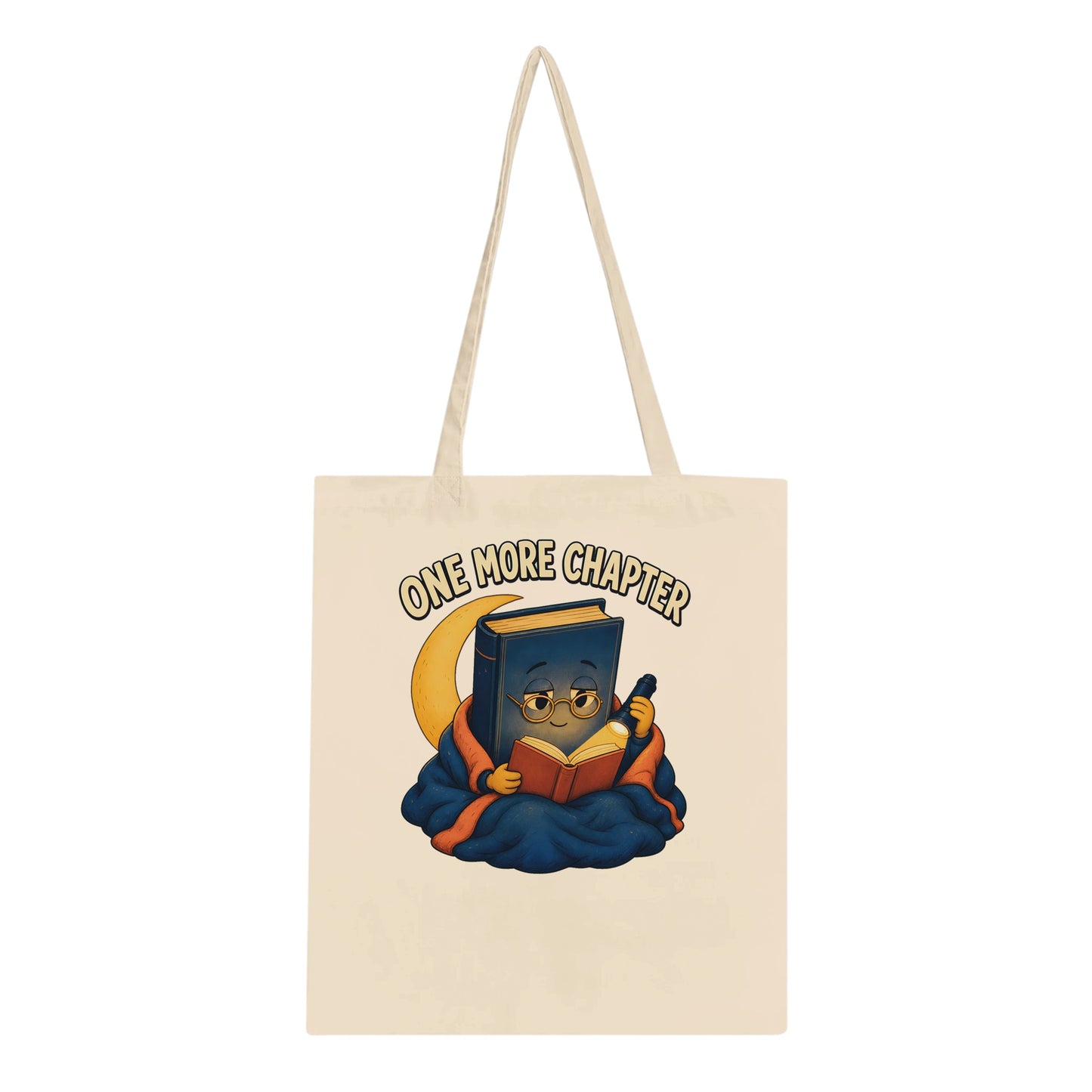 One More Chapter Reader Graphic Tote Bag — product view 1