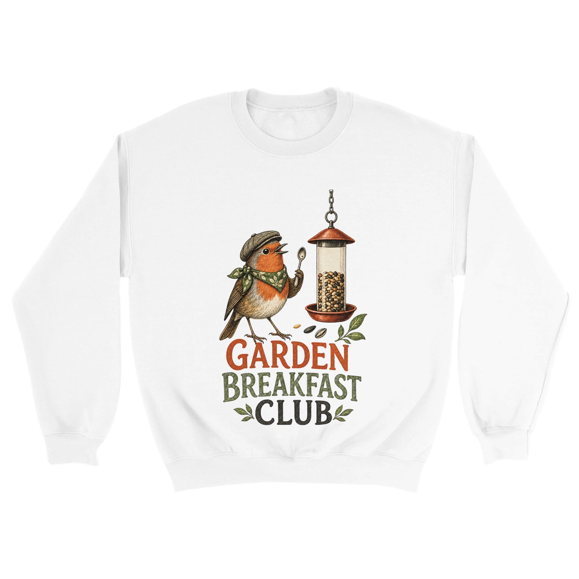 Garden Breakfast Club Robin Graphic Sweatshirt — product view 6