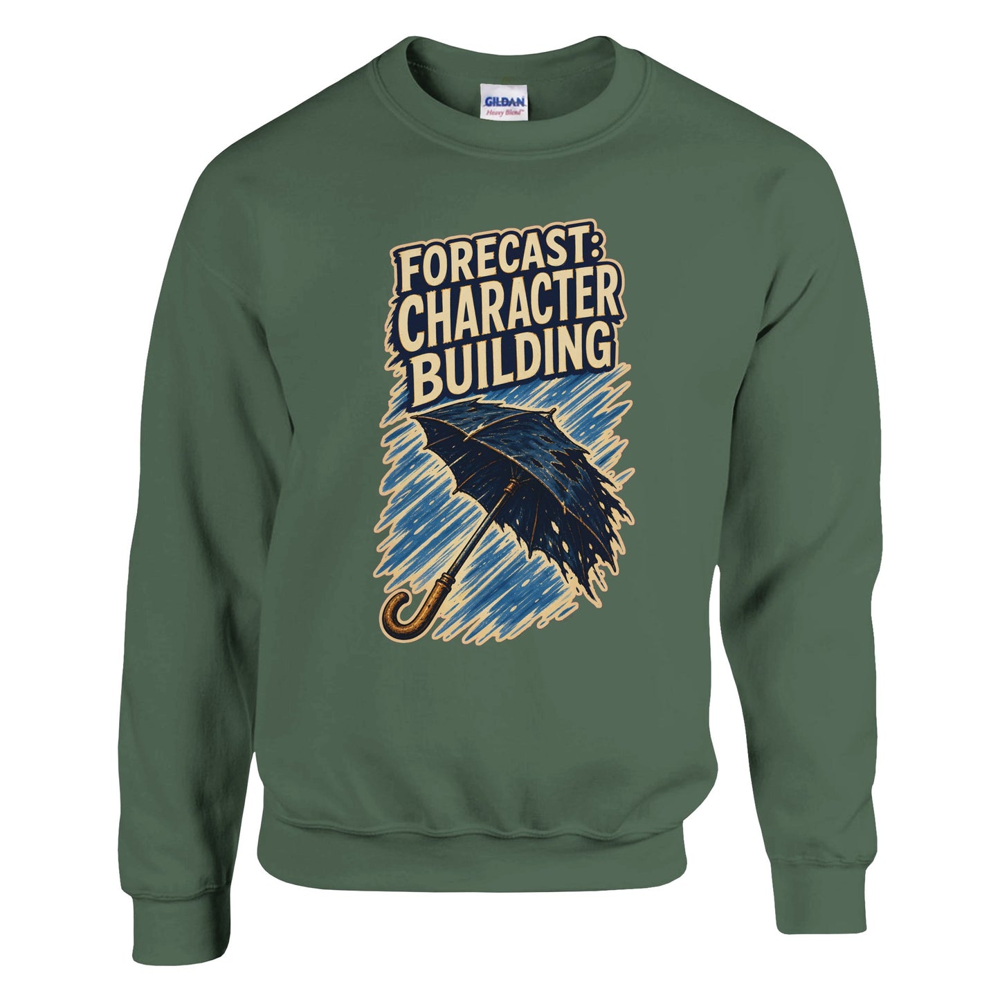 Forecast: Character Building – British Weather Sweatshirt — product view 17