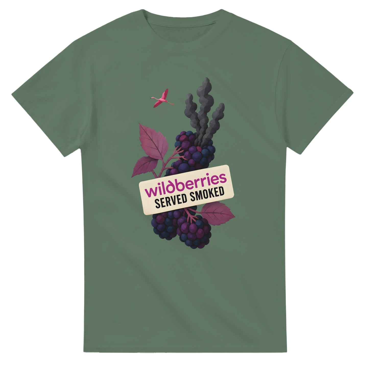 Wildberries, Served Smoked T-shirt — product view 13