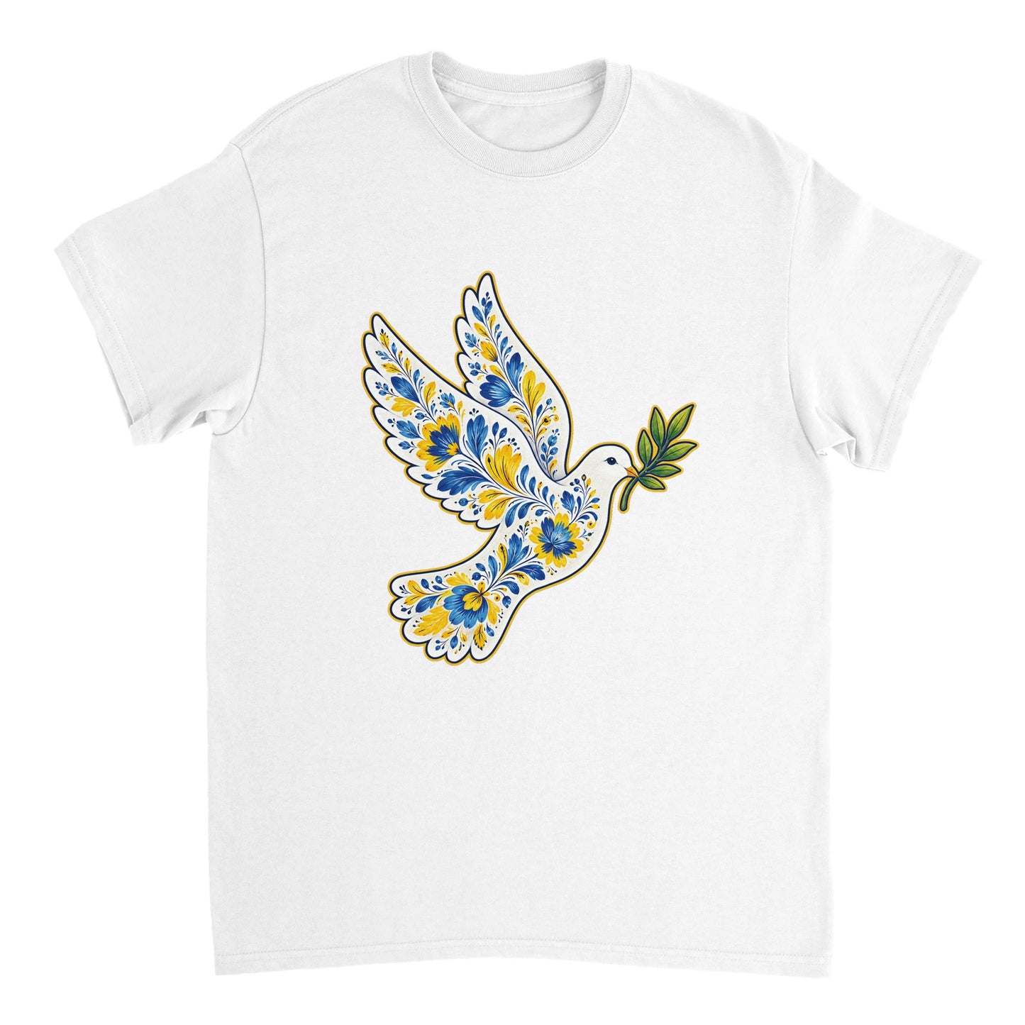 Ukraine Peace Dove T-shirt — product view 17