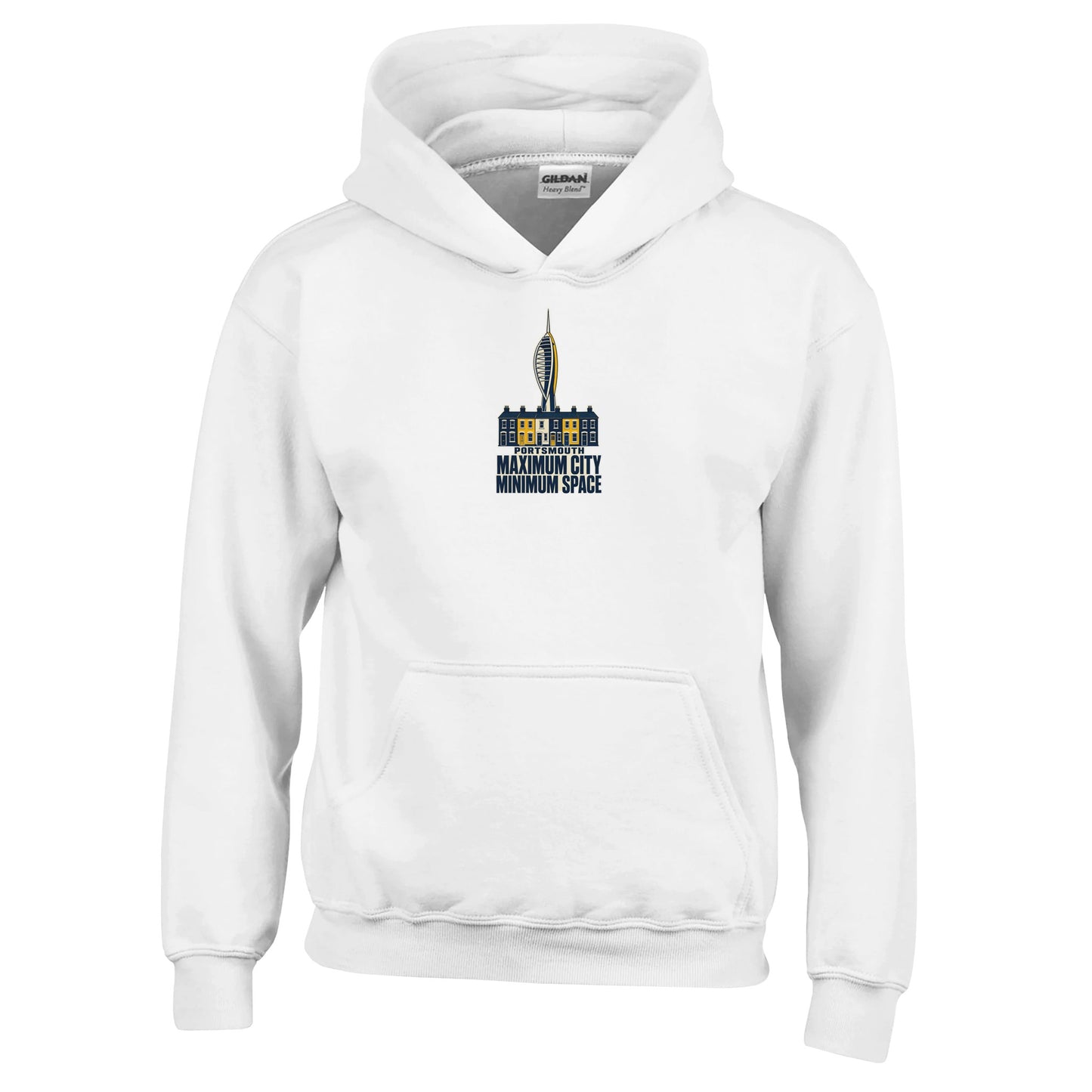 Portsmouth Maximum City Minimum Space Kids' Hoodie — product view 1