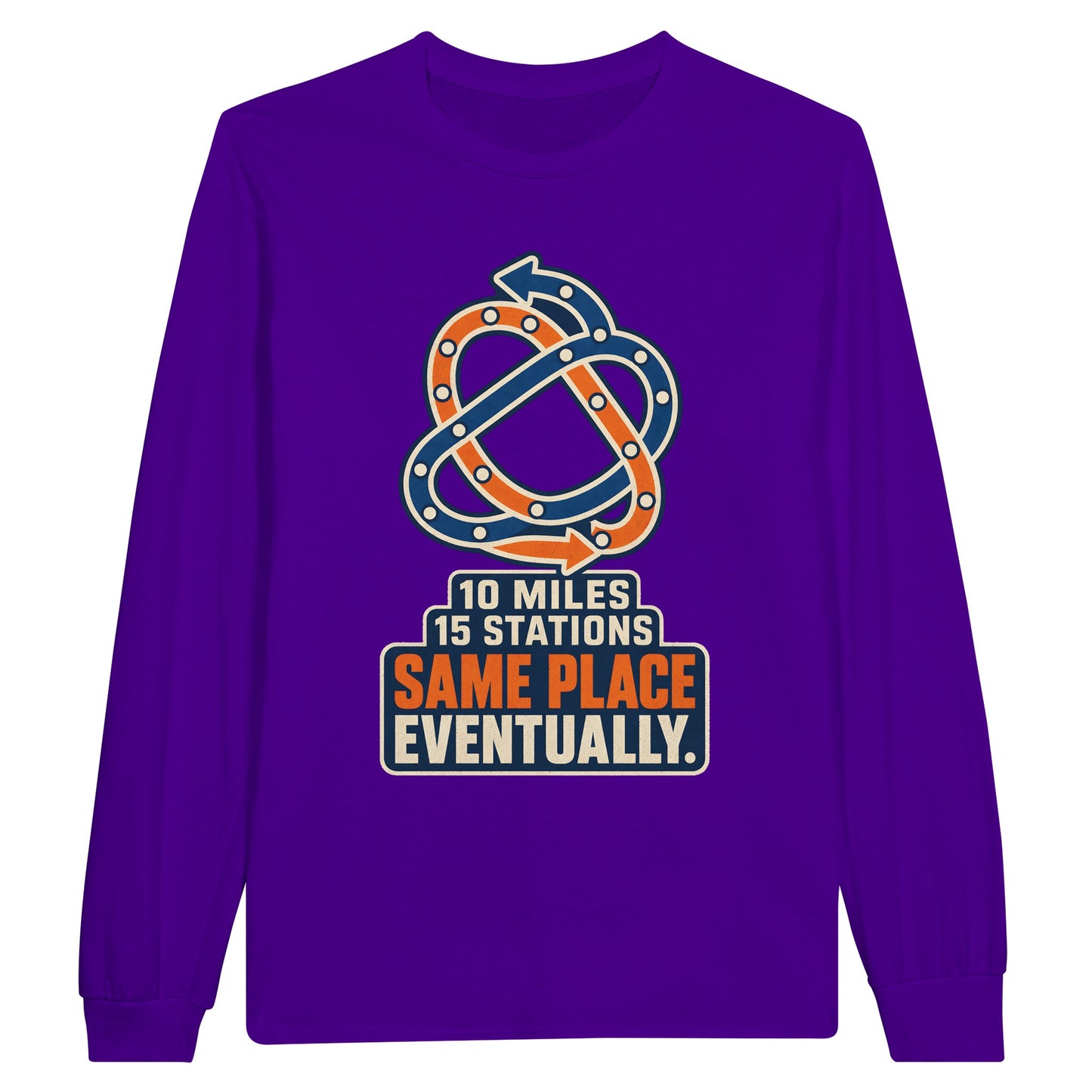 Glasgow Same Place Eventually Long-Sleeve T-shirt — product view 13