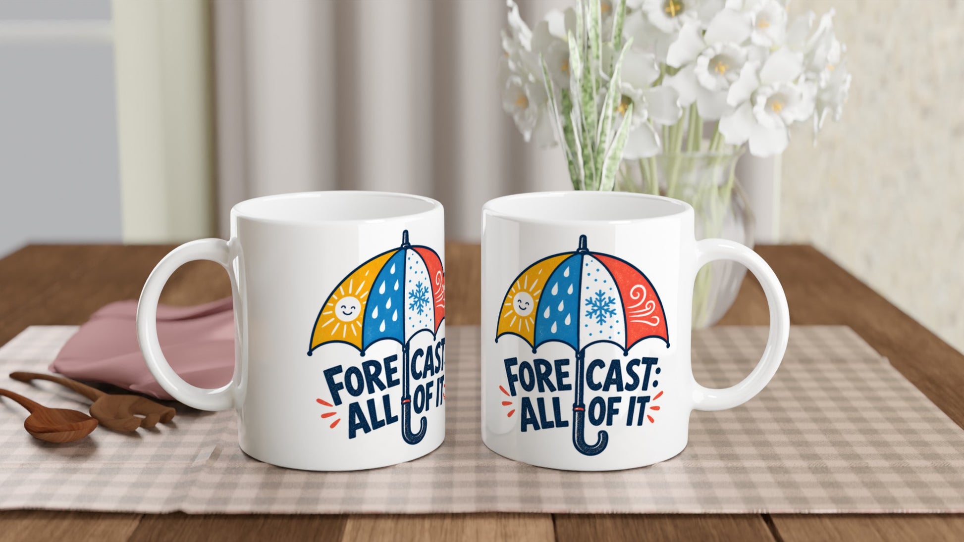 Forecast: All of It British Weather Graphic Mug — product view 4