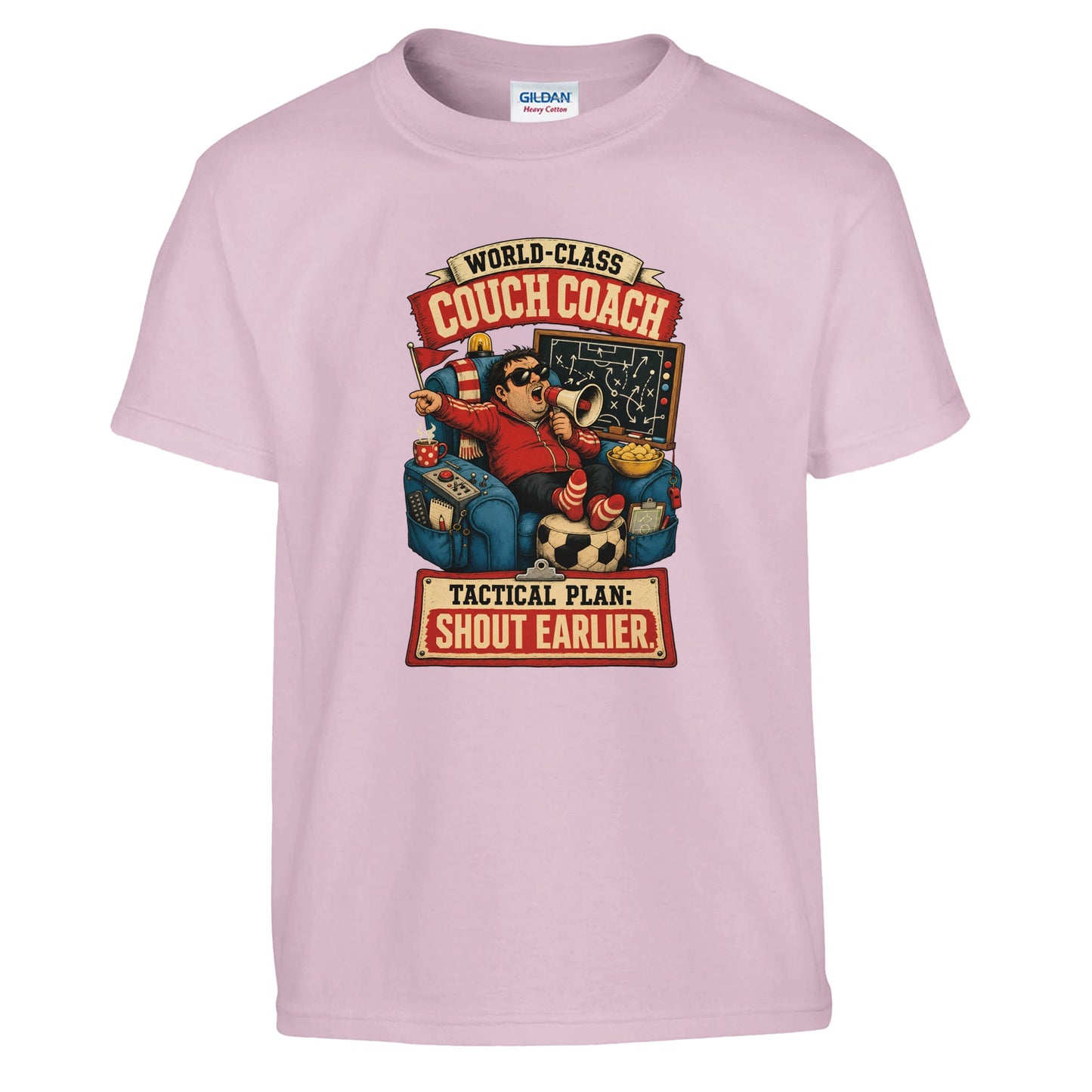 World-Class Couch Coach Kids' T-shirt — product view 9