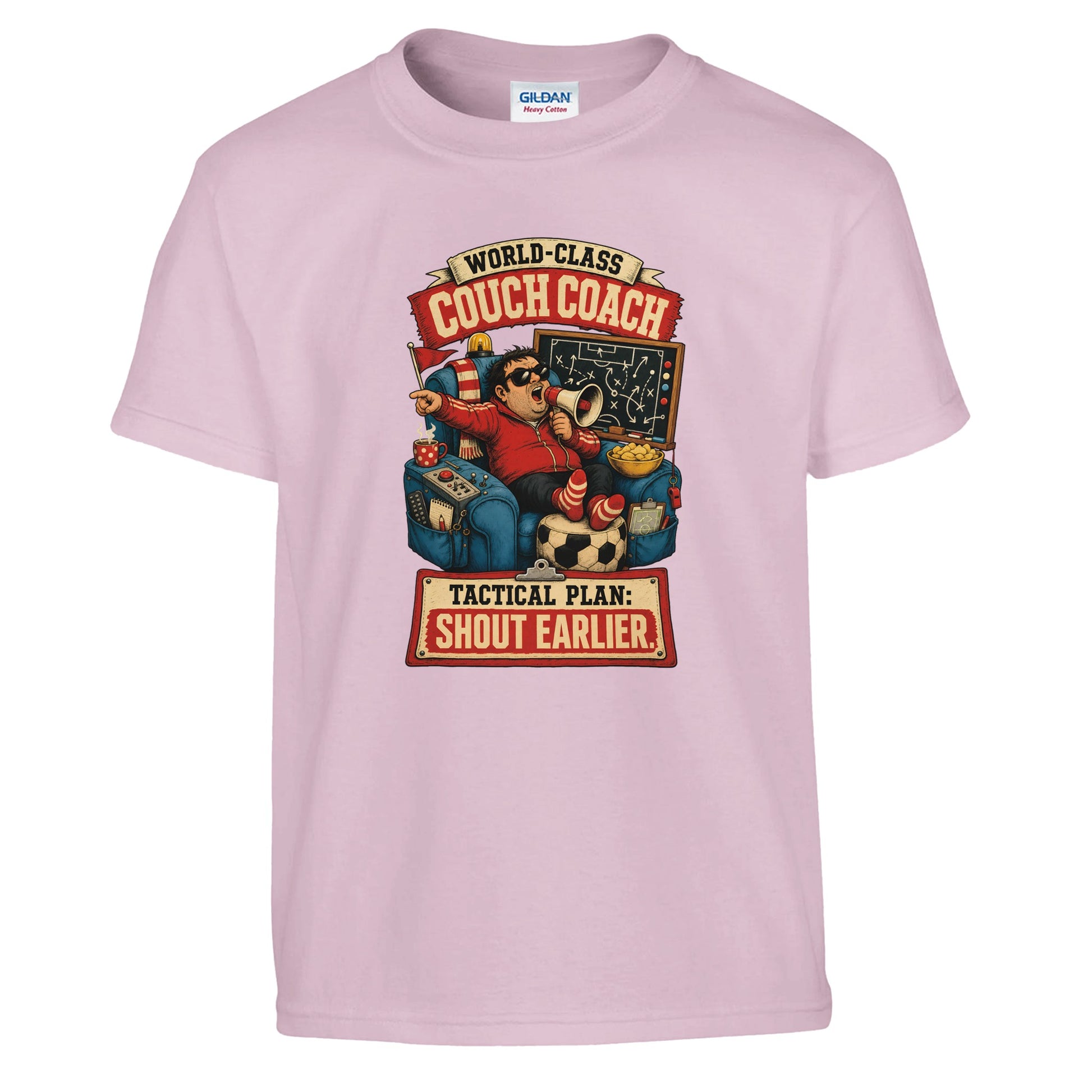 World-Class Couch Coach Kids' T-shirt — product view 9