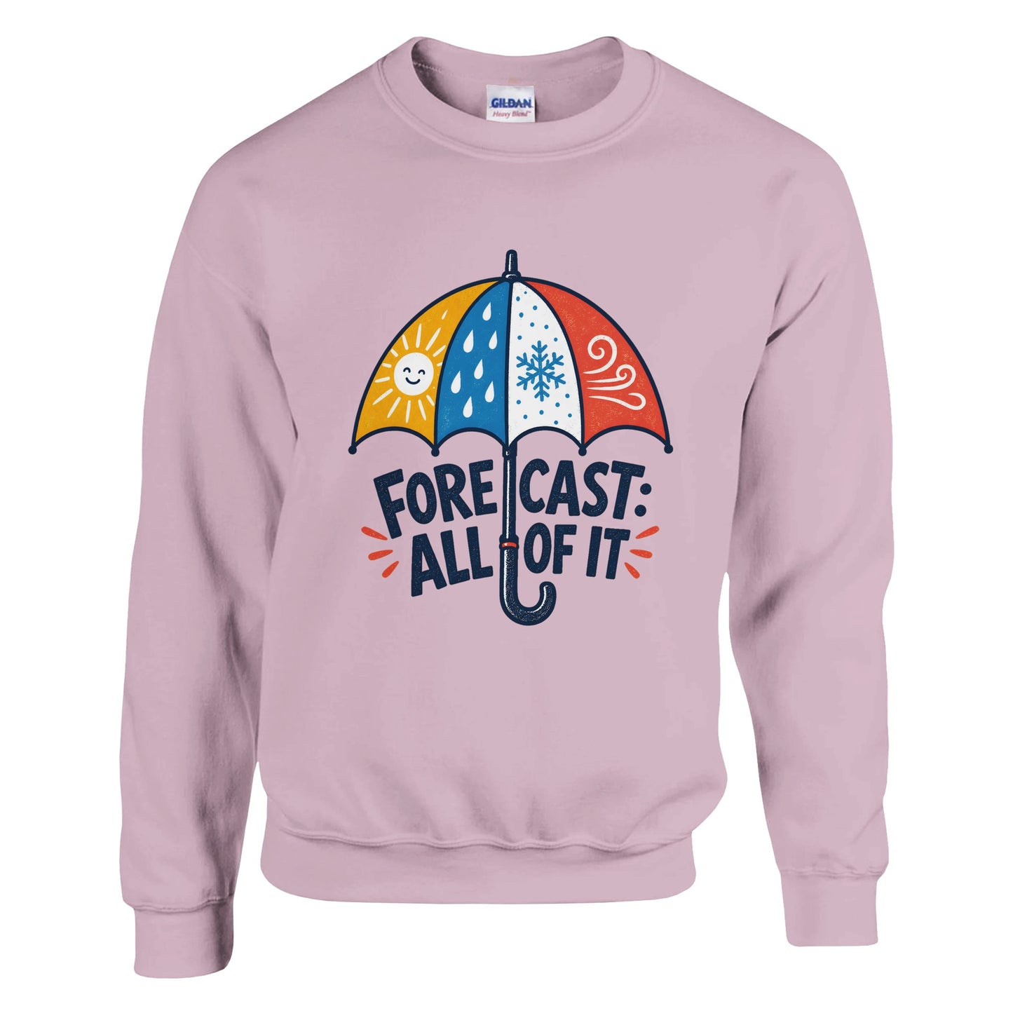 Forecast: All of It British Weather Graphic Sweatshirt — product view 5