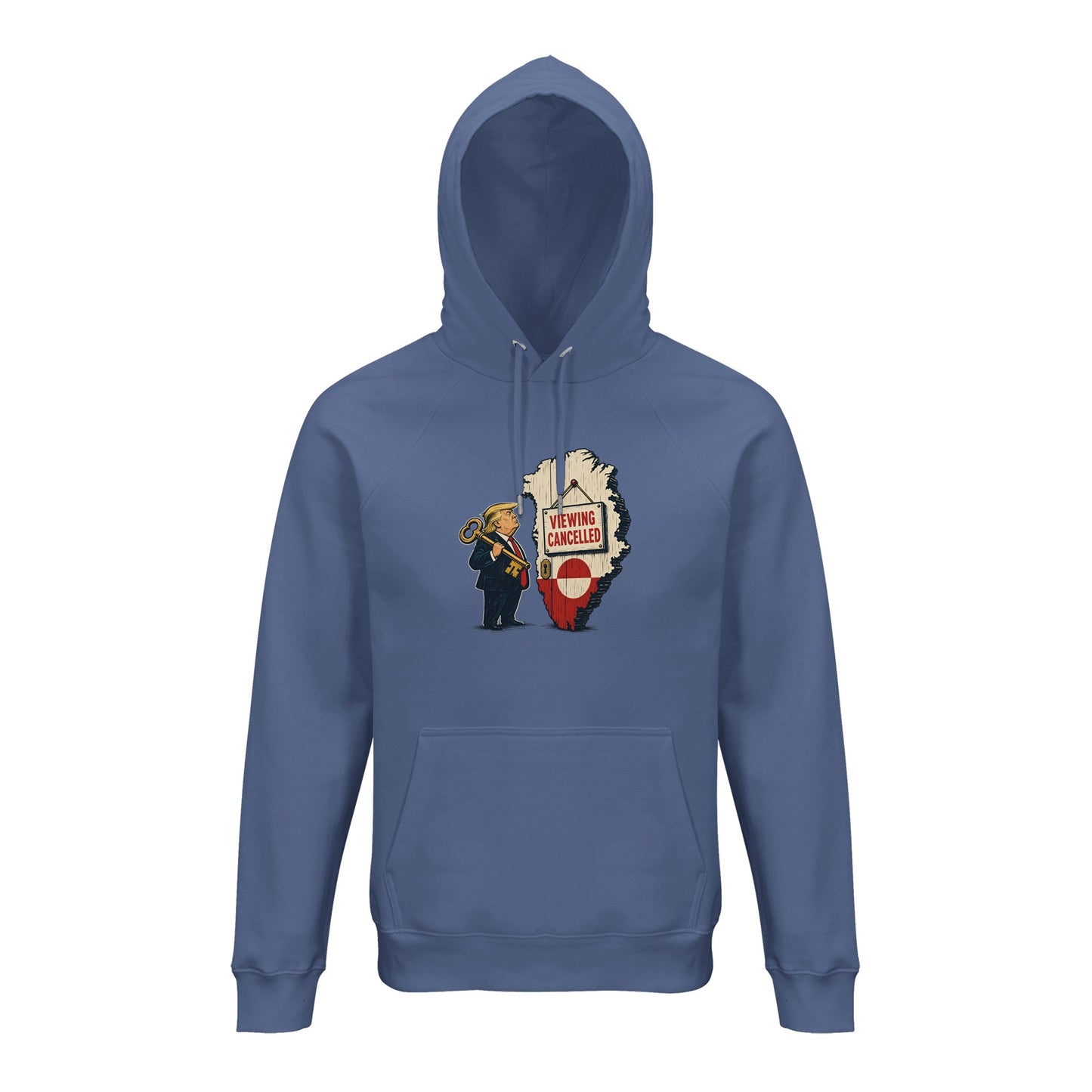 Viewing Cancelled — Greenland Political Satire Hoodie — product view 9