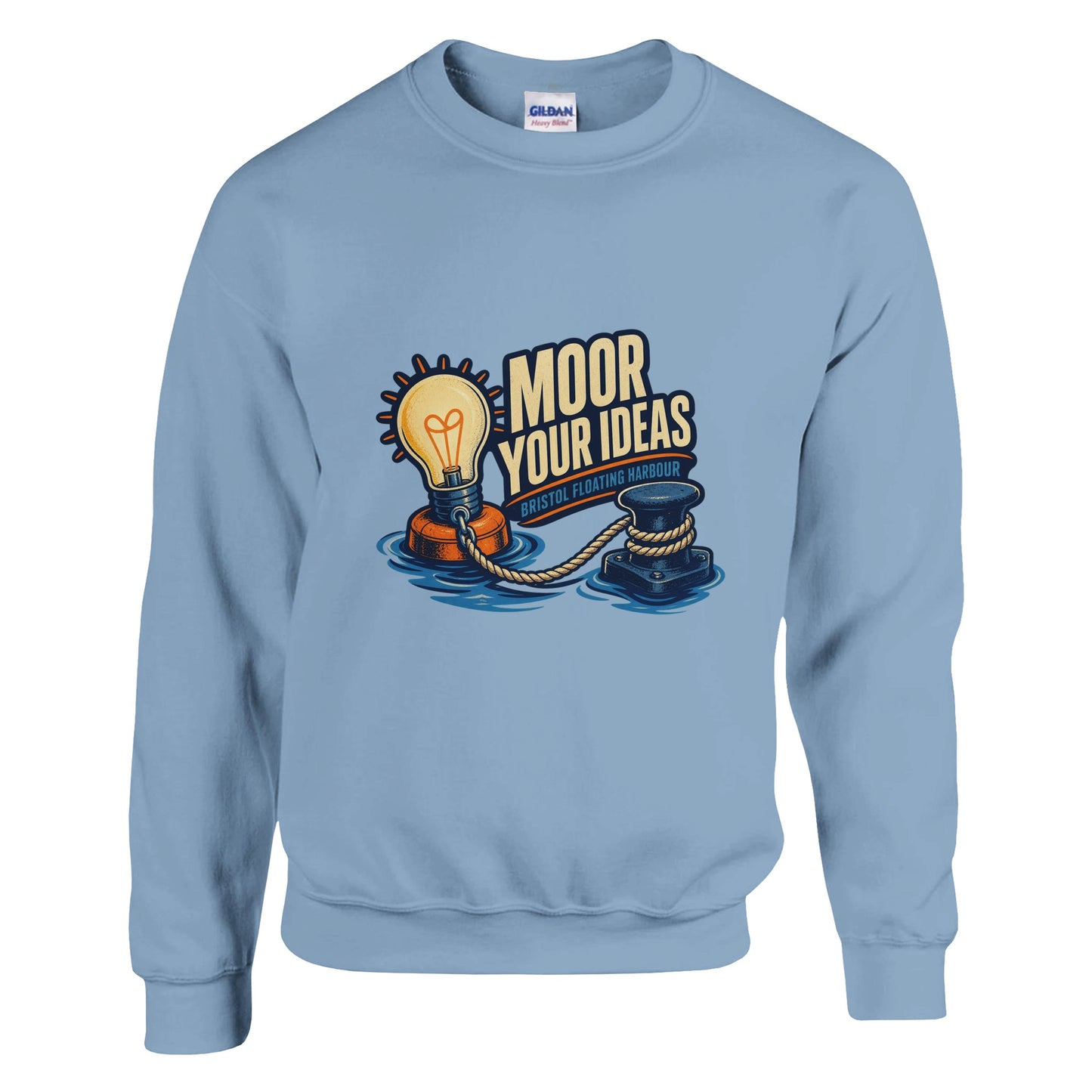 Moor Your Ideas – Bristol Floating Harbour Sweatshirt — product view 3