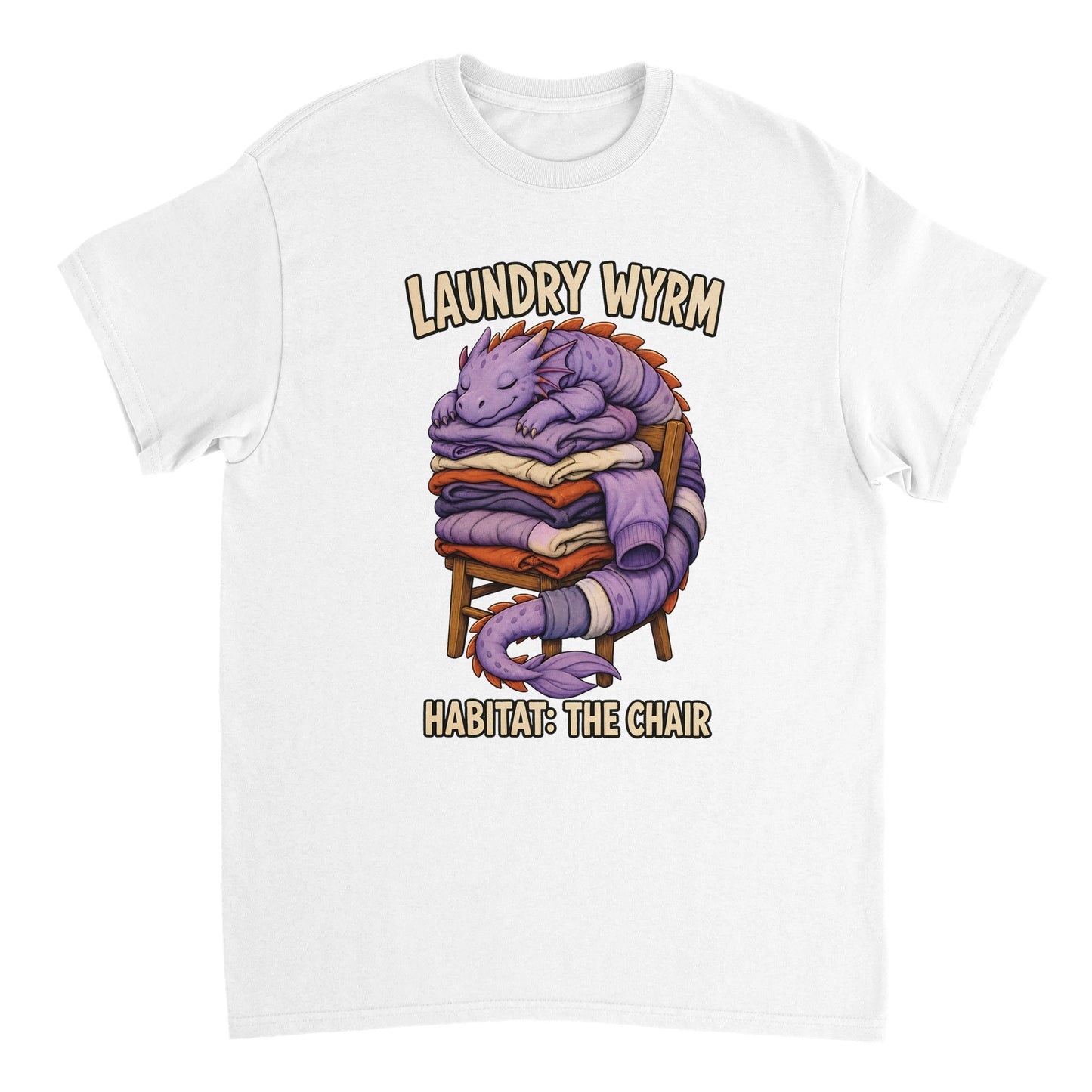 Laundry Wyrm – Habitat: The Chair T-shirt — product view 17