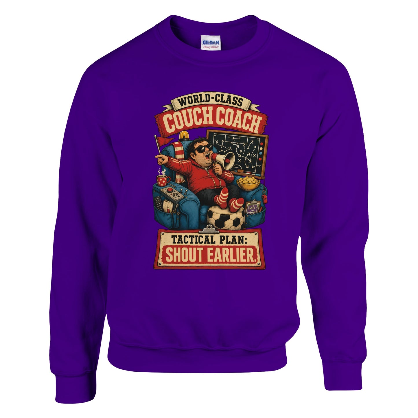 World-Class Couch Coach Sweatshirt — product view 6