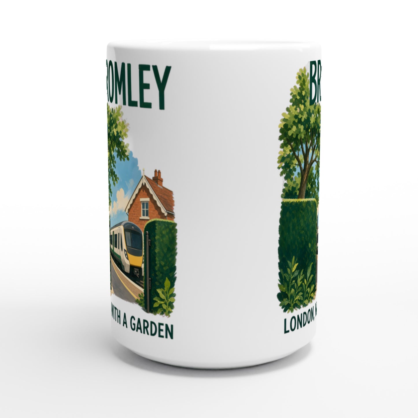 Bromley: London with a Garden Large Mug — product view 2