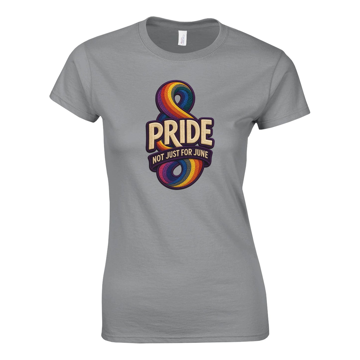Pride: Not Just for June Women's T-shirt — product view 5