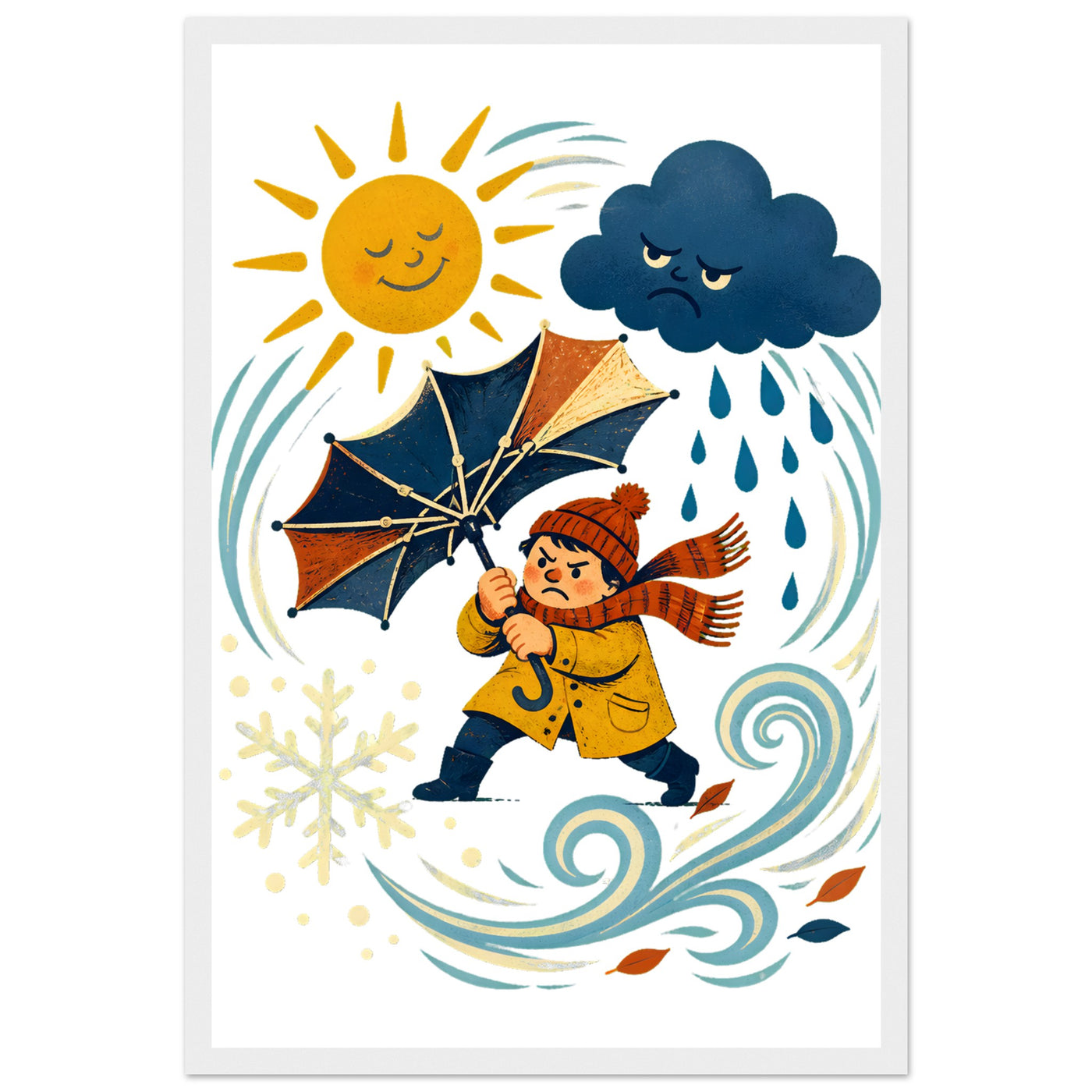 Forecast: All of It Framed Wall Art