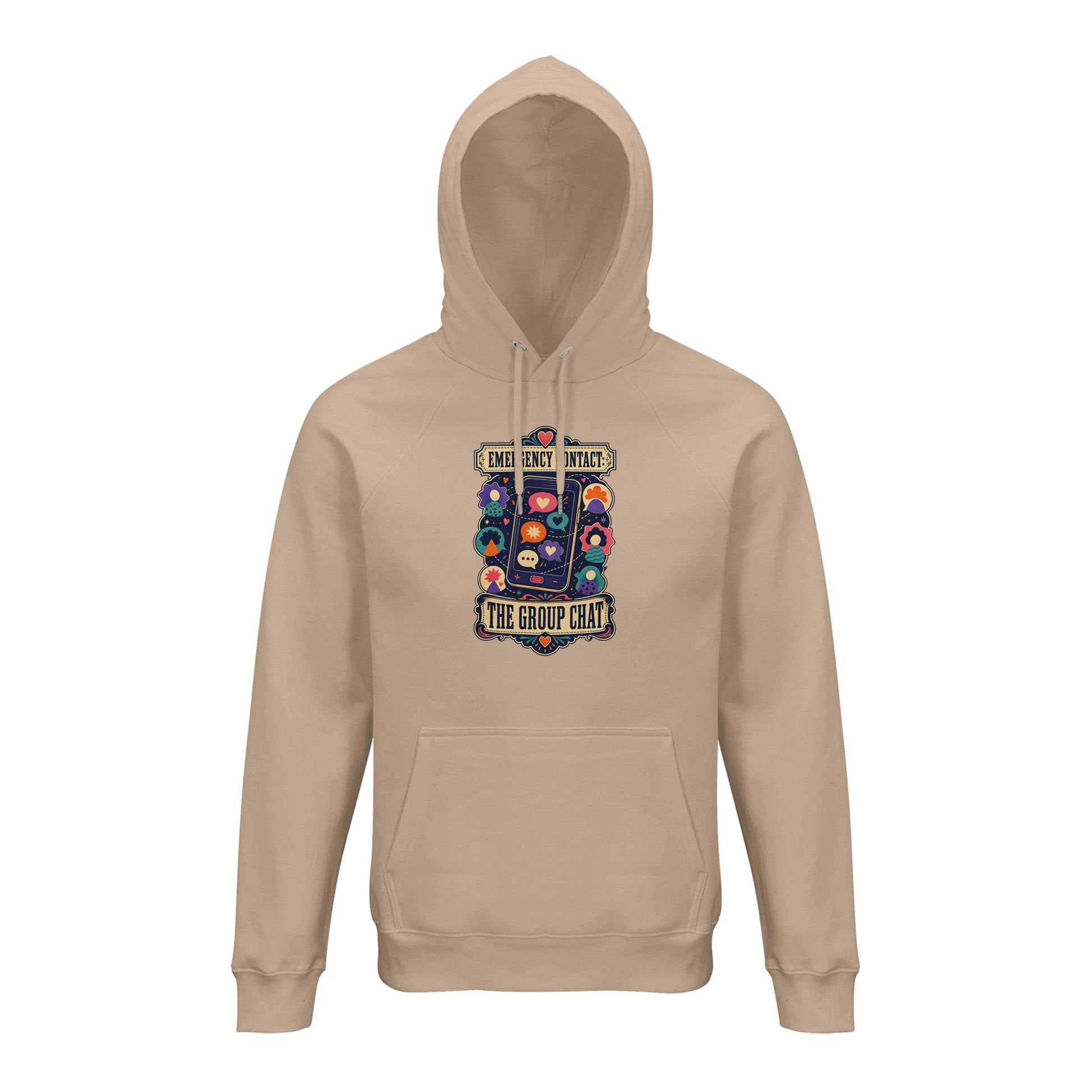 Emergency Contact — The Group Chat Hoodie — product view 5
