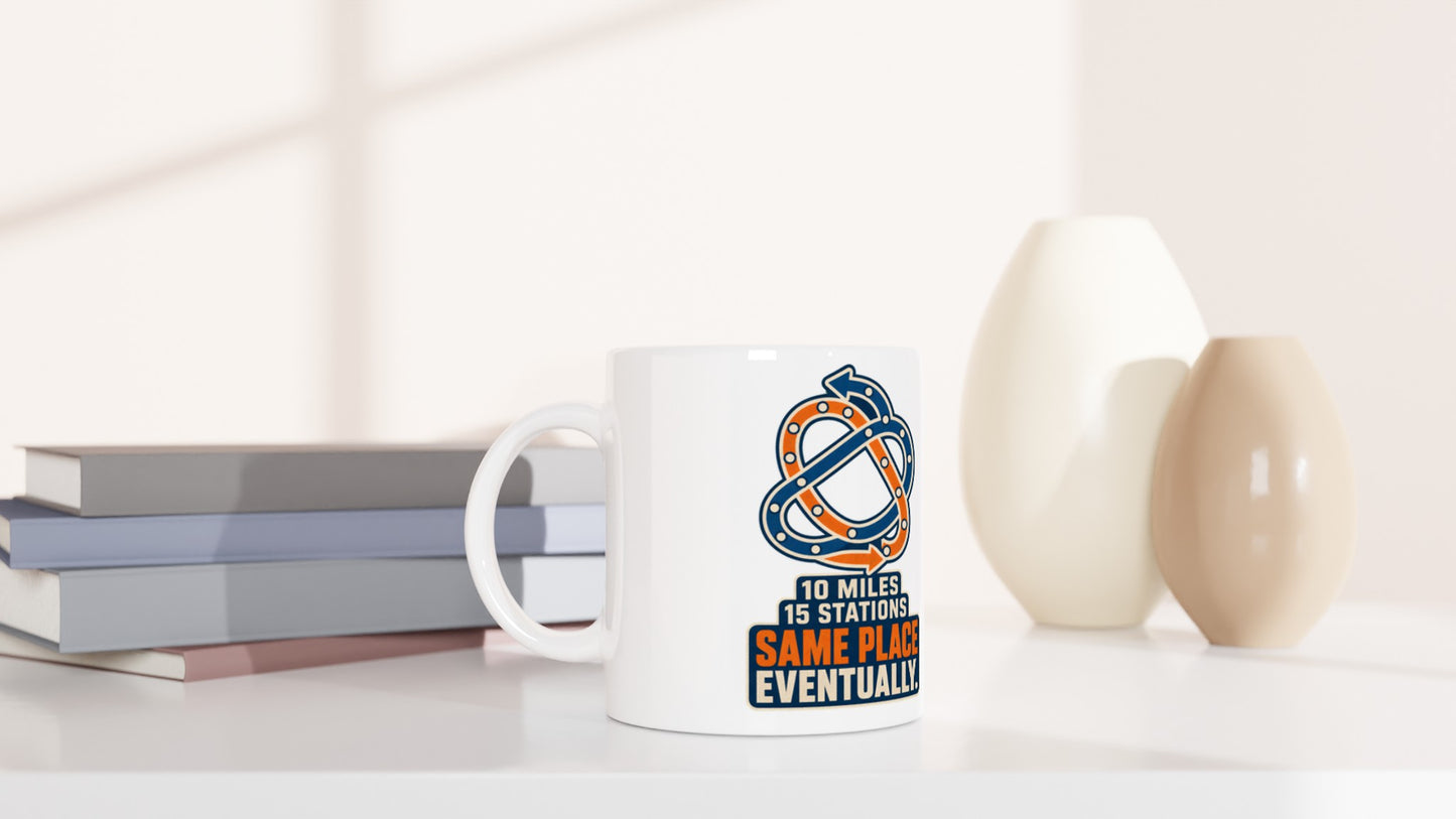 Glasgow Same Place Eventually Mug — product view 5