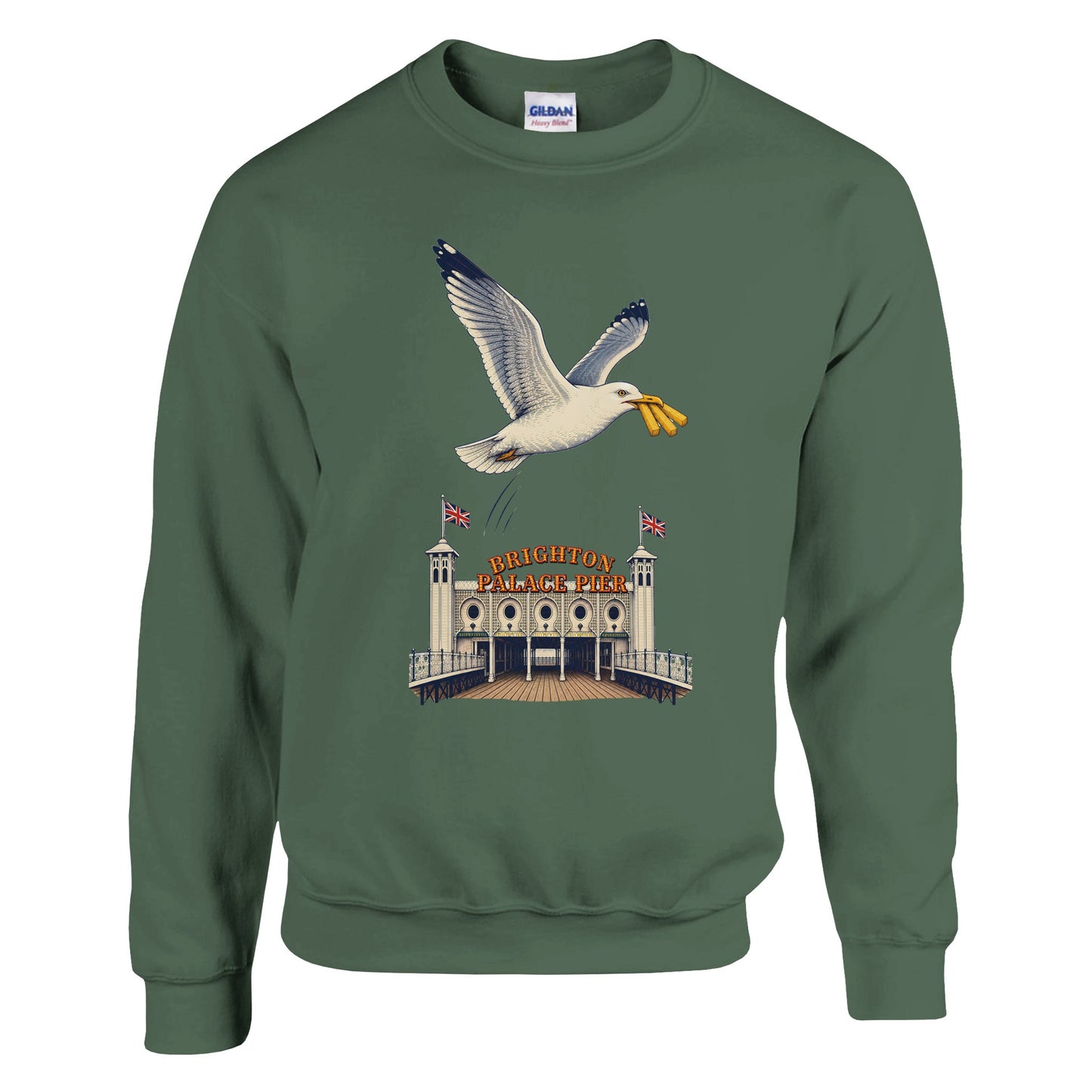 Brighton Palace Pier Chip Heist Sweatshirt — product view 8