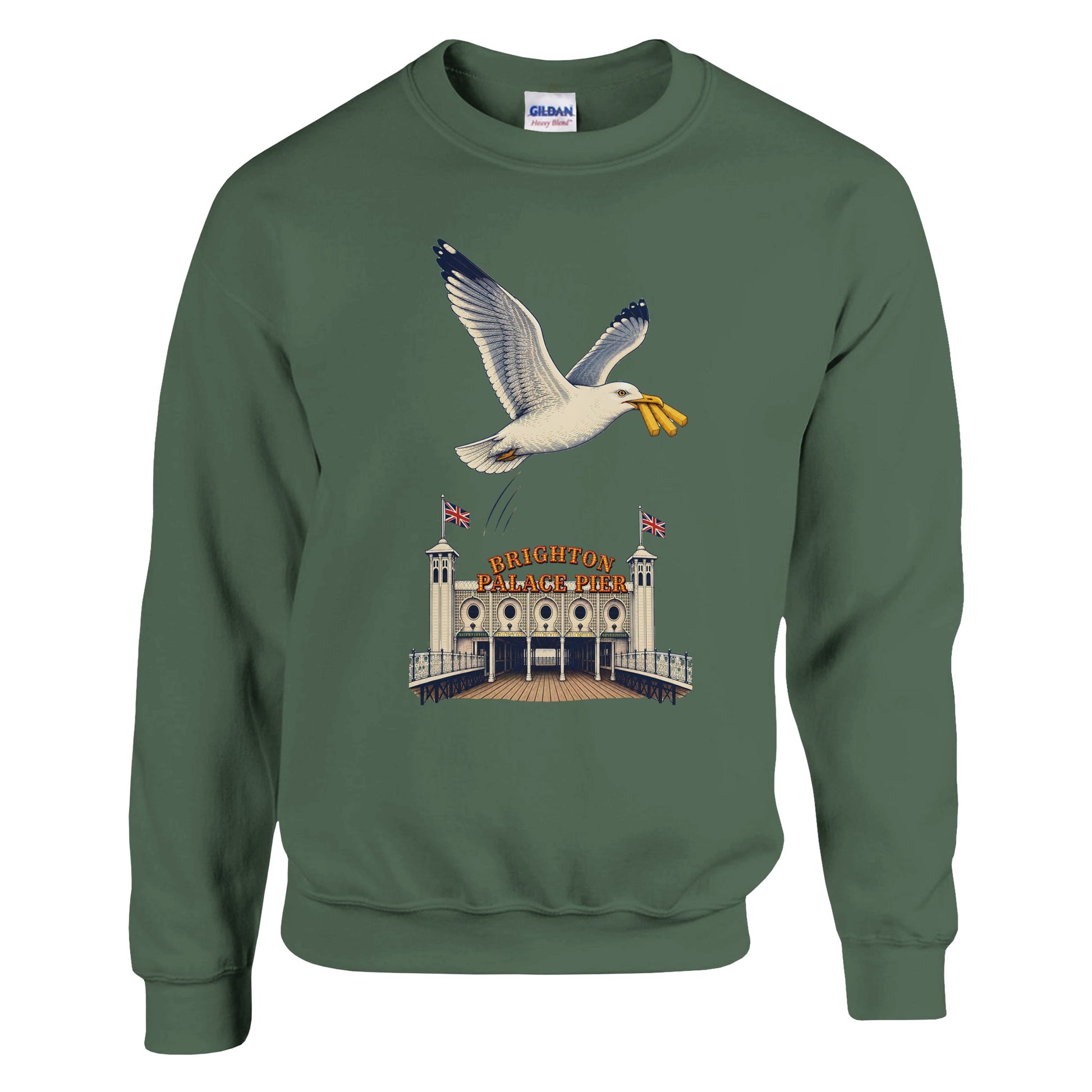 Brighton Palace Pier Chip Heist Sweatshirt — product view 8