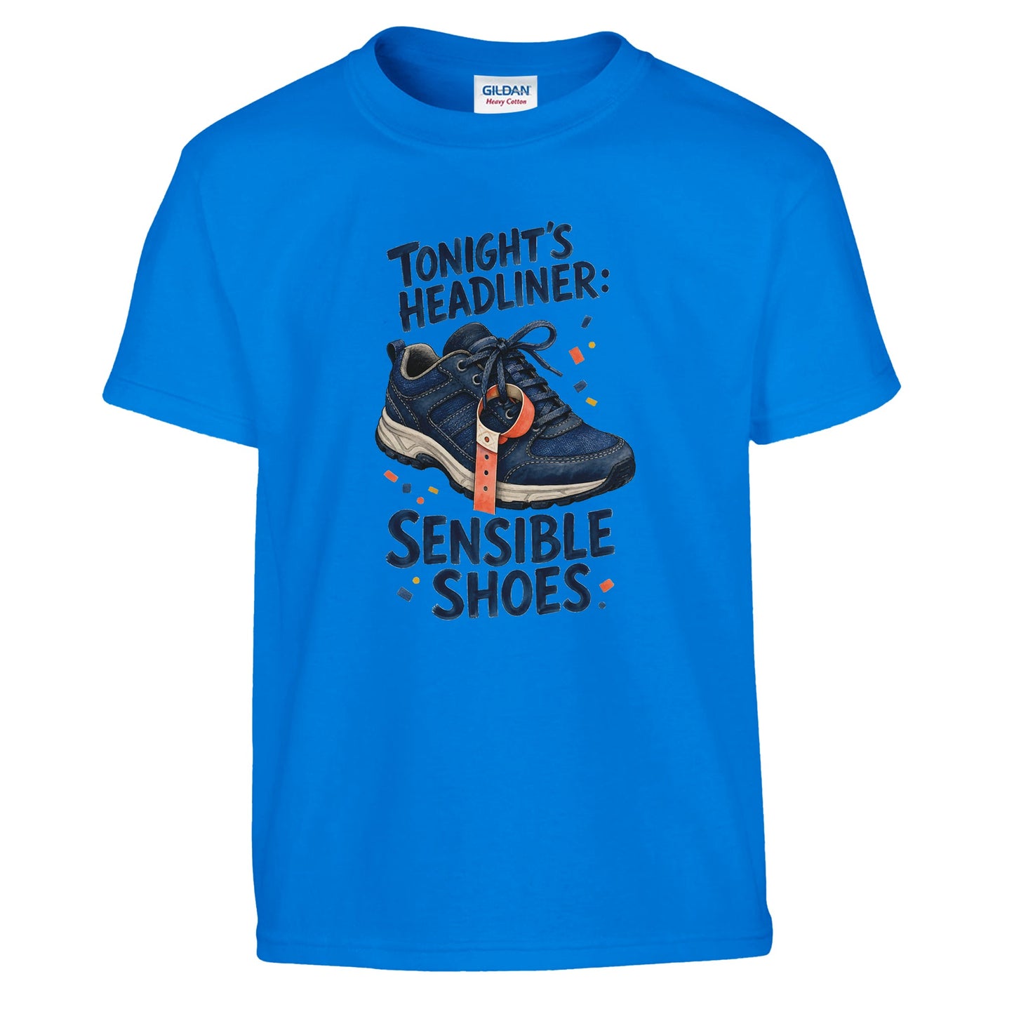 Tonight's Headliner: Sensible Shoes Concert Kids' T-shirt — product view 14