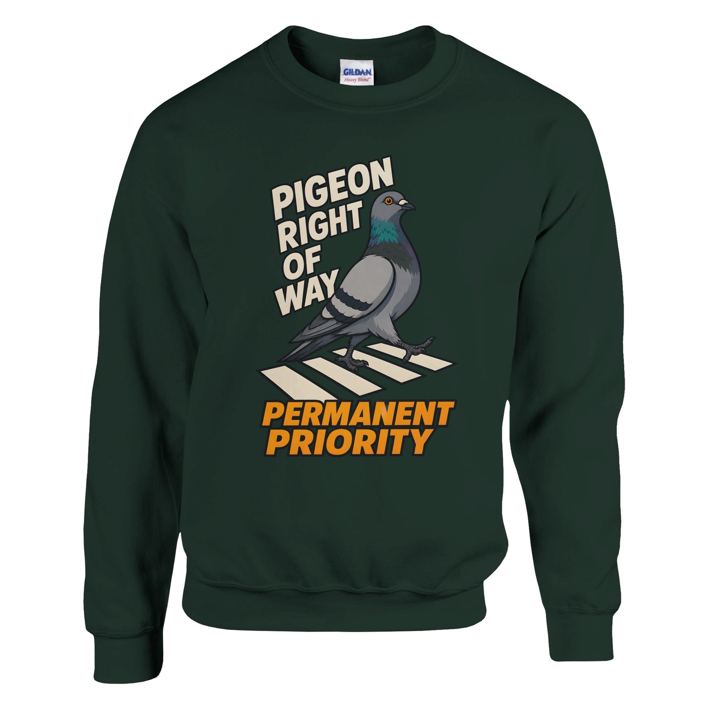 Pigeon Right of Way Sweatshirt — product view 4