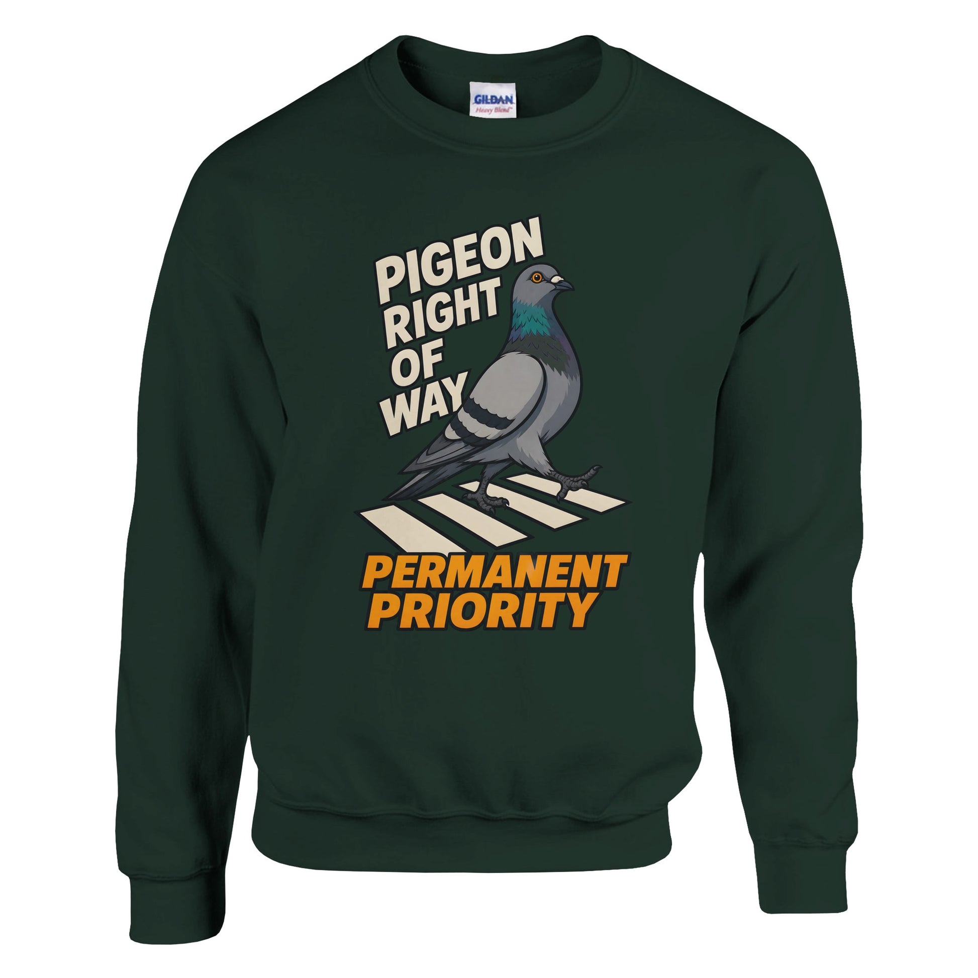 Pigeon Right of Way Sweatshirt — product view 4