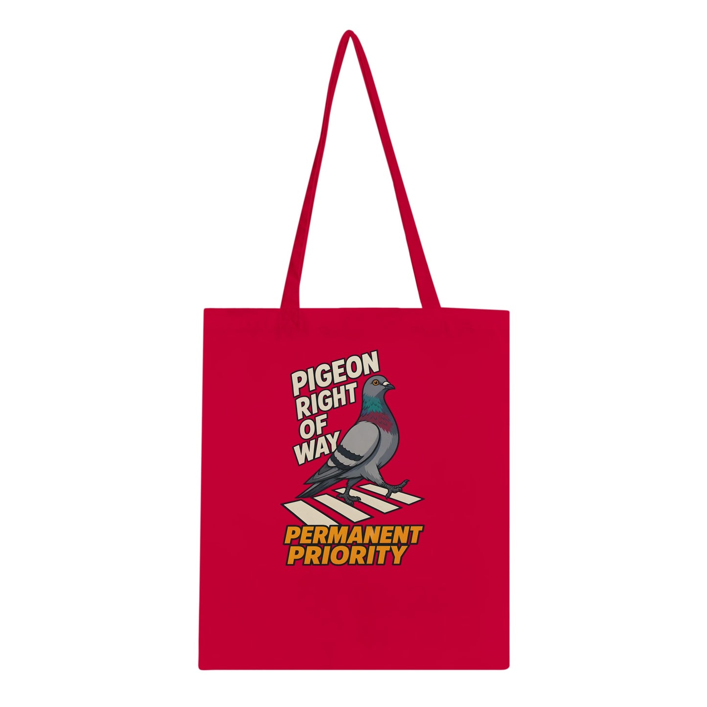 Pigeon Right of Way Tote Bag — product view 4