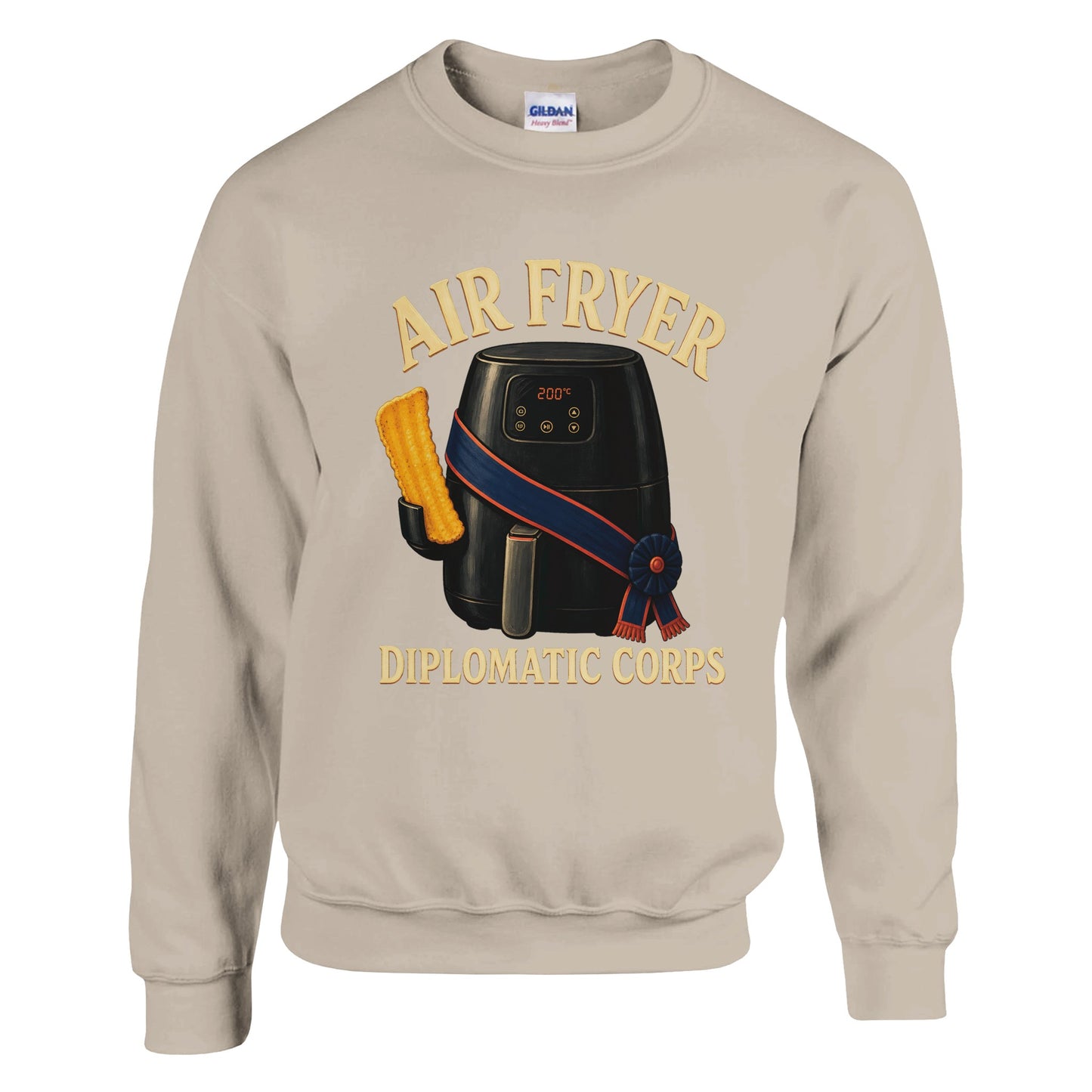 Air Fryer Diplomatic Corps Sweatshirt — product view 14