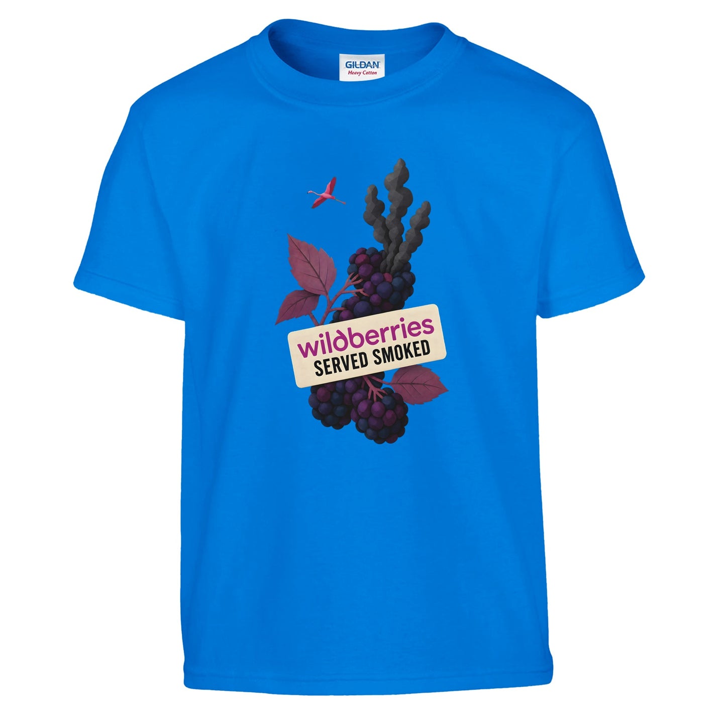 Wildberries, Served Smoked Kids' T-shirt — product view 14